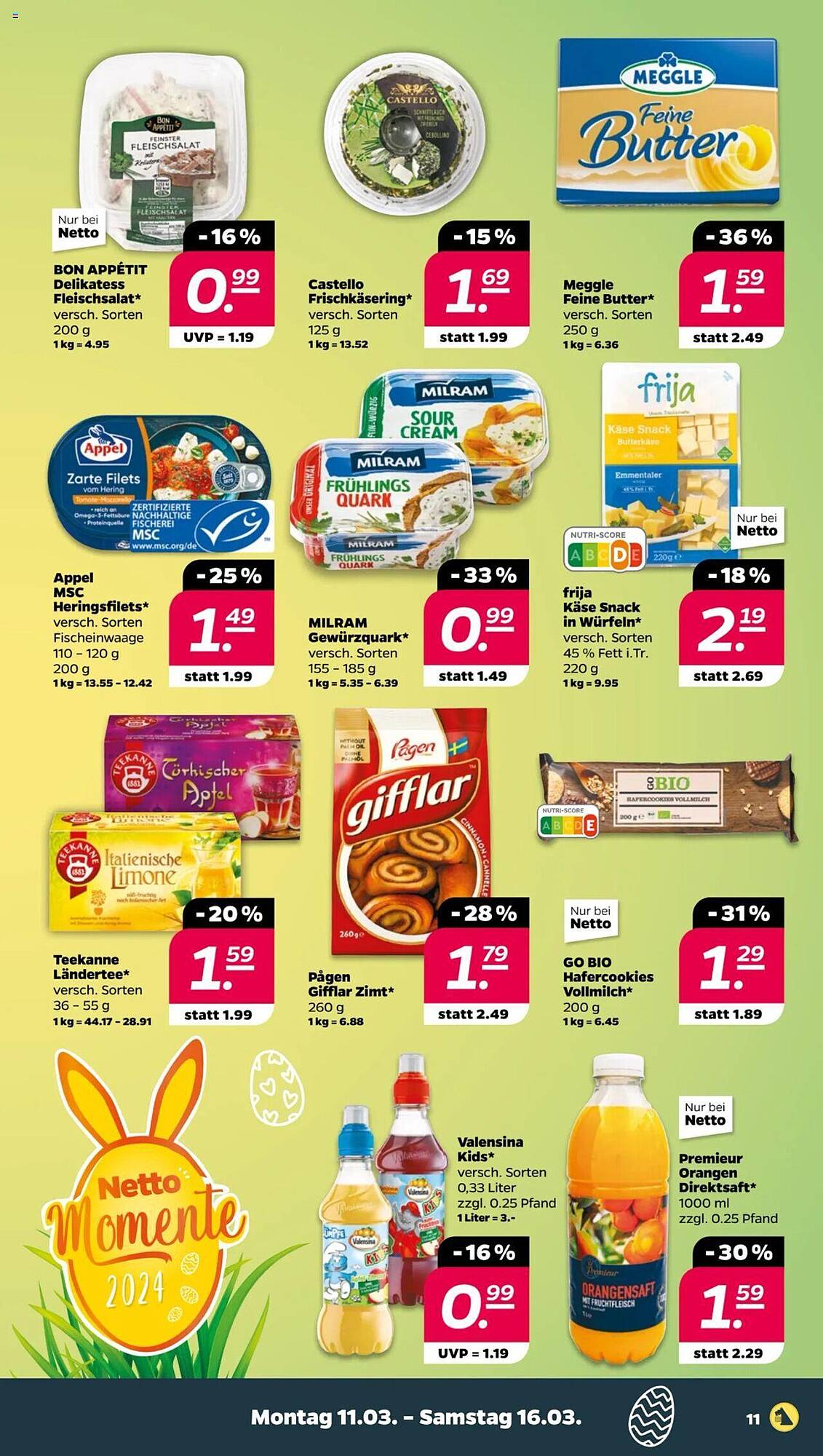 Netto Prospekt 11 – 16 Marsch 2024 Seite 11