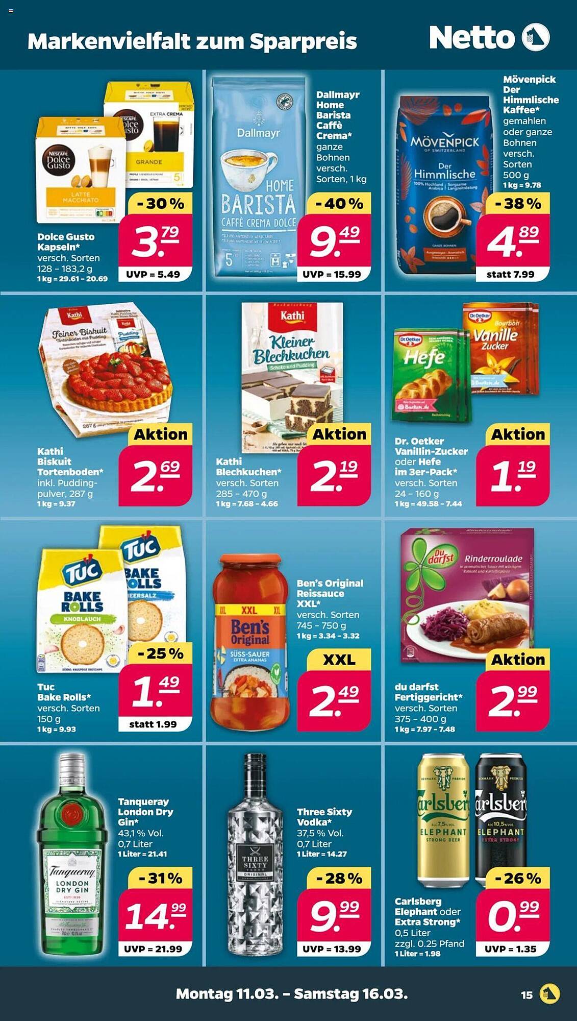 Netto Prospekt 11 – 16 Marsch 2024 Seite 15