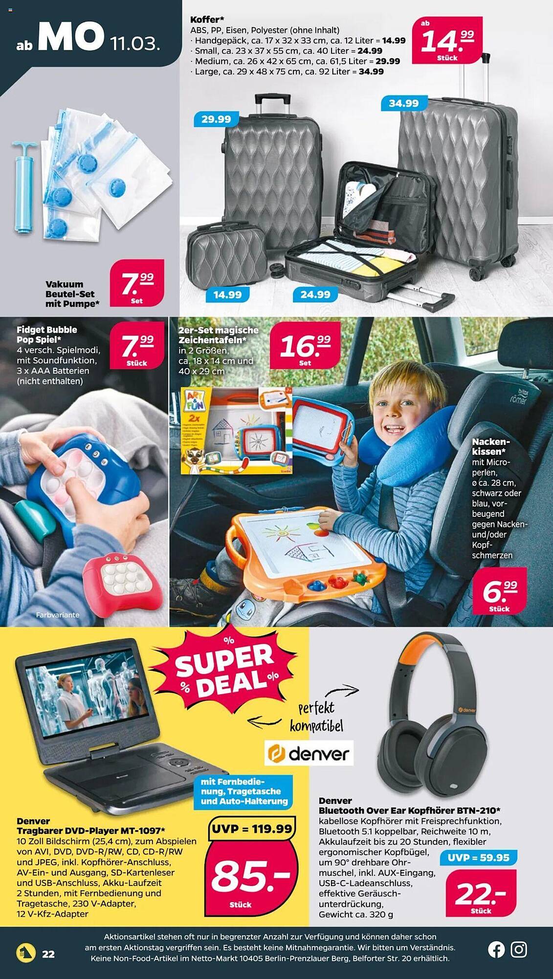 Netto Prospekt 11 – 16 Marsch 2024 Seite 22