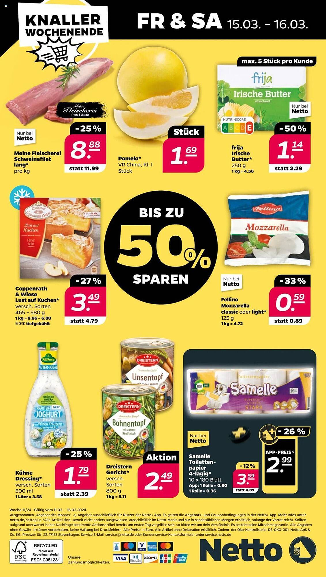Netto Prospekt 11 – 16 Marsch 2024 Seite 32