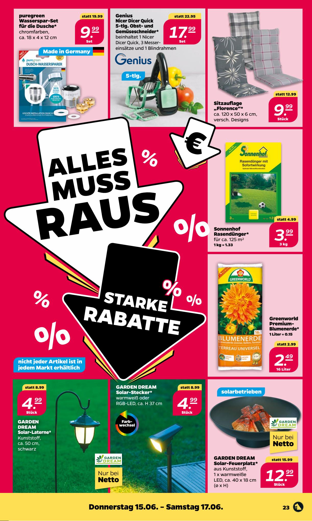 Netto Prospekt 11 – 17 Juni 2023 Seite 23