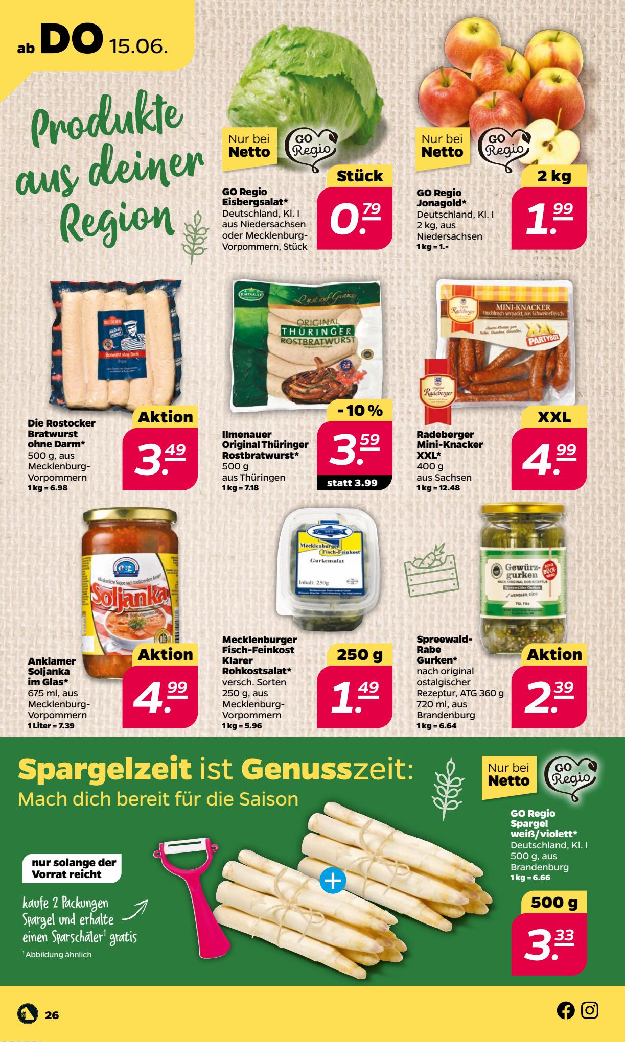 Netto Prospekt 11 – 17 Juni 2023 Seite 26
