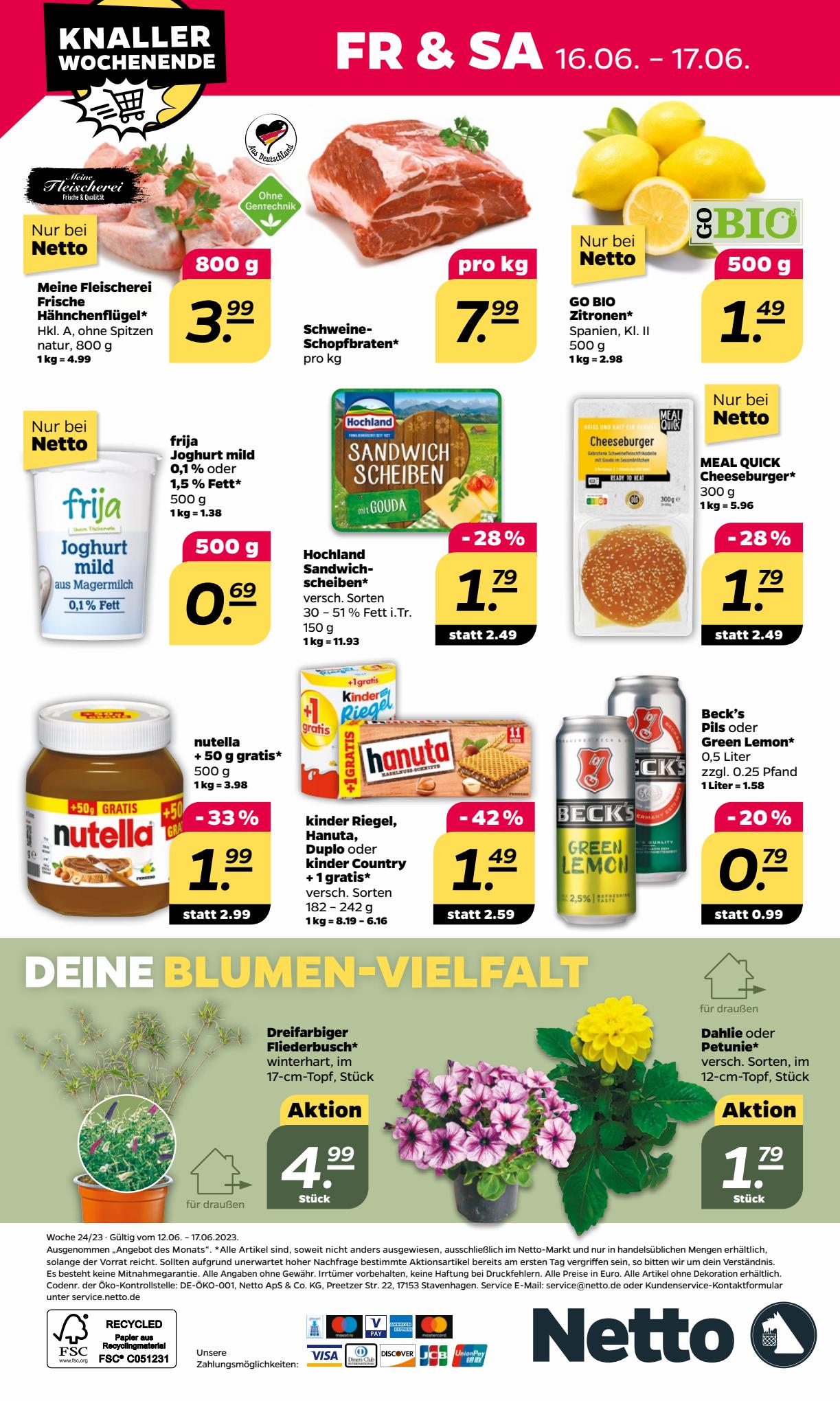 Netto Prospekt 11 – 17 Juni 2023 Seite 28