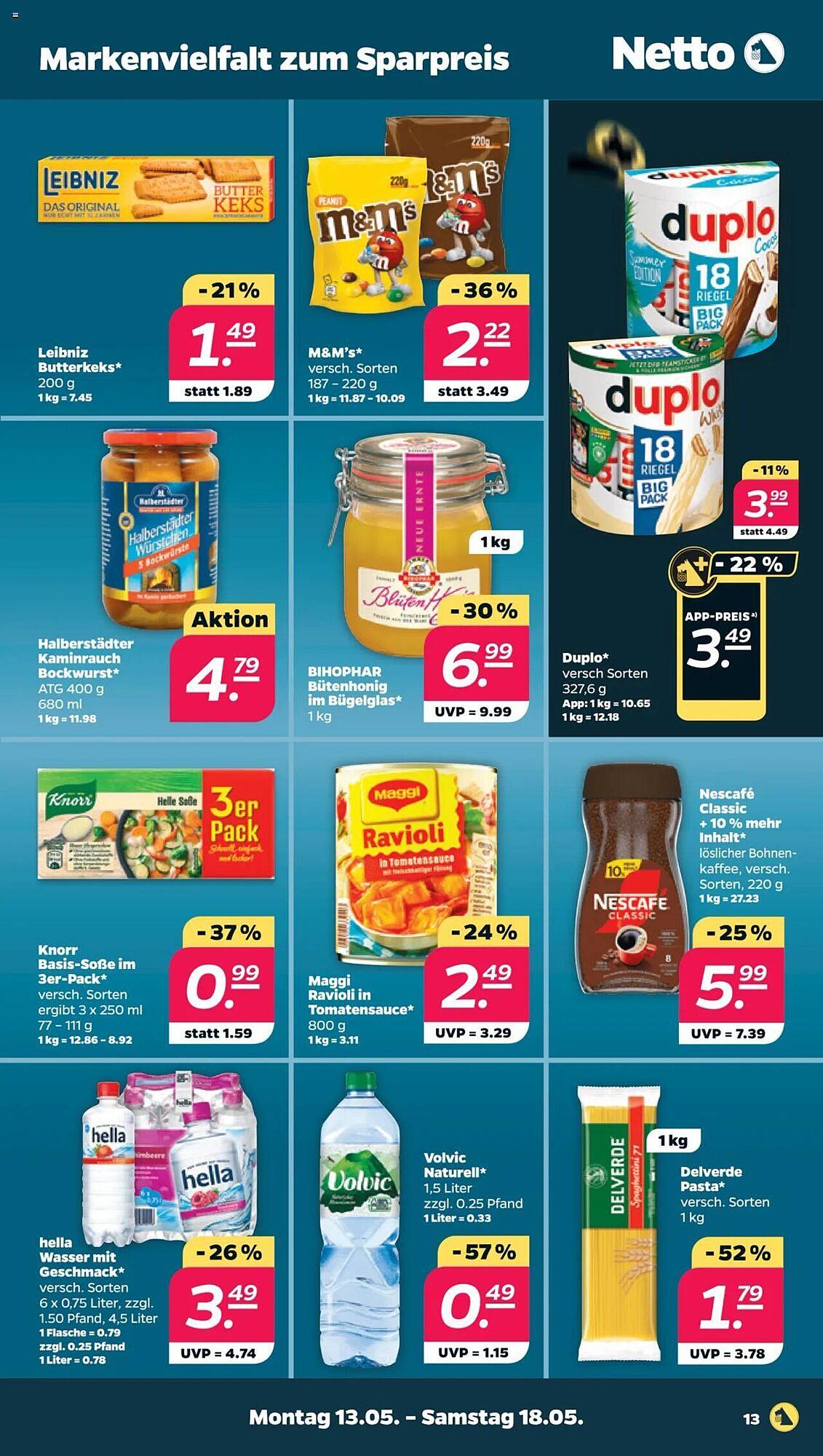 Netto Prospekt 13 – 18 Mai 2024 Seite 13