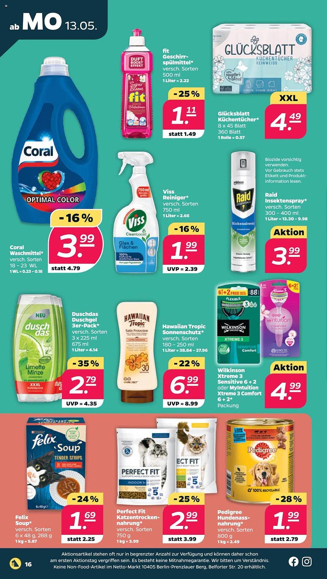 Netto Prospekt 13 – 18 Mai 2024 Seite 16