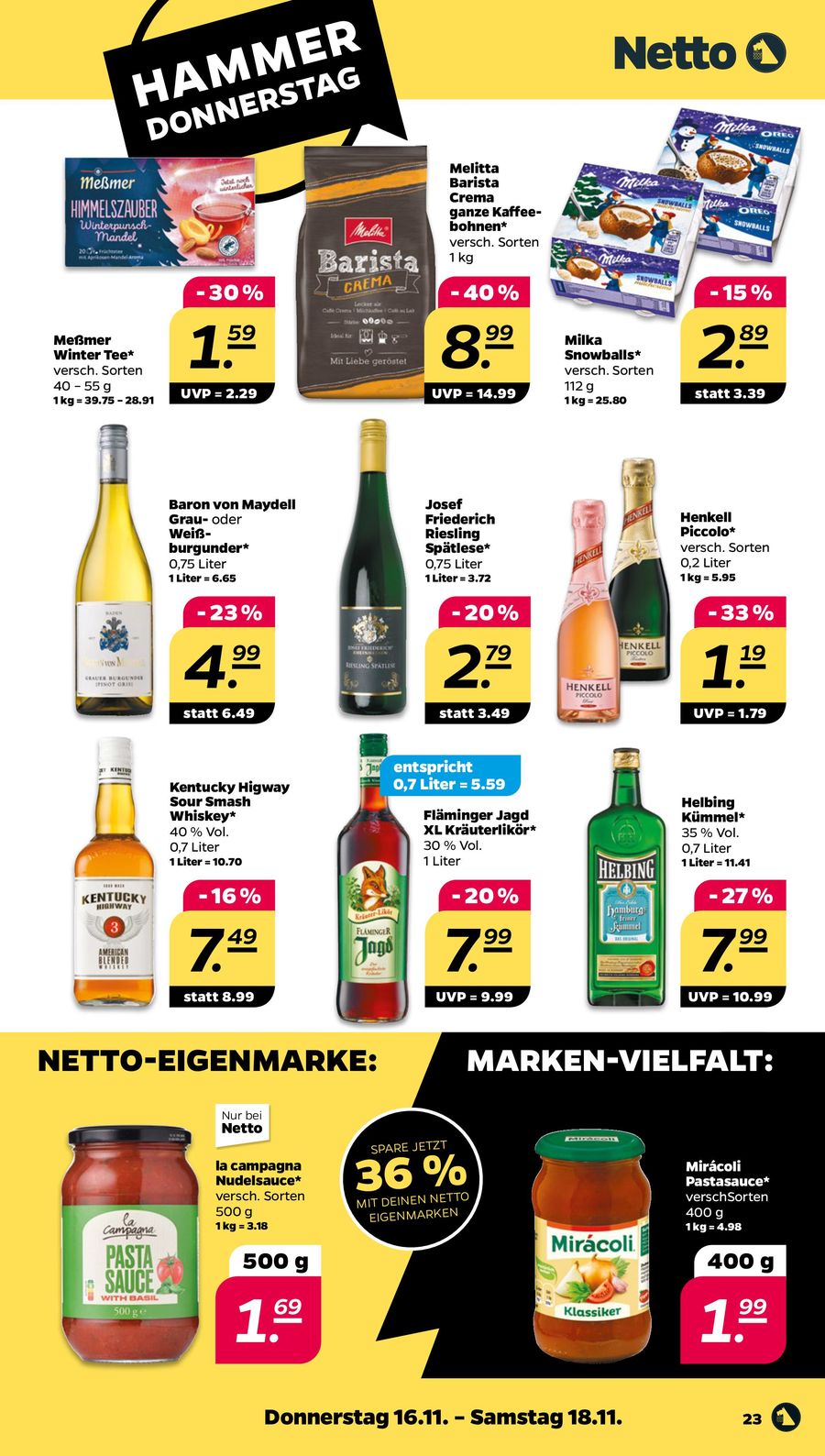 Netto Prospekt 13 – 18 November 2023 Seite 23