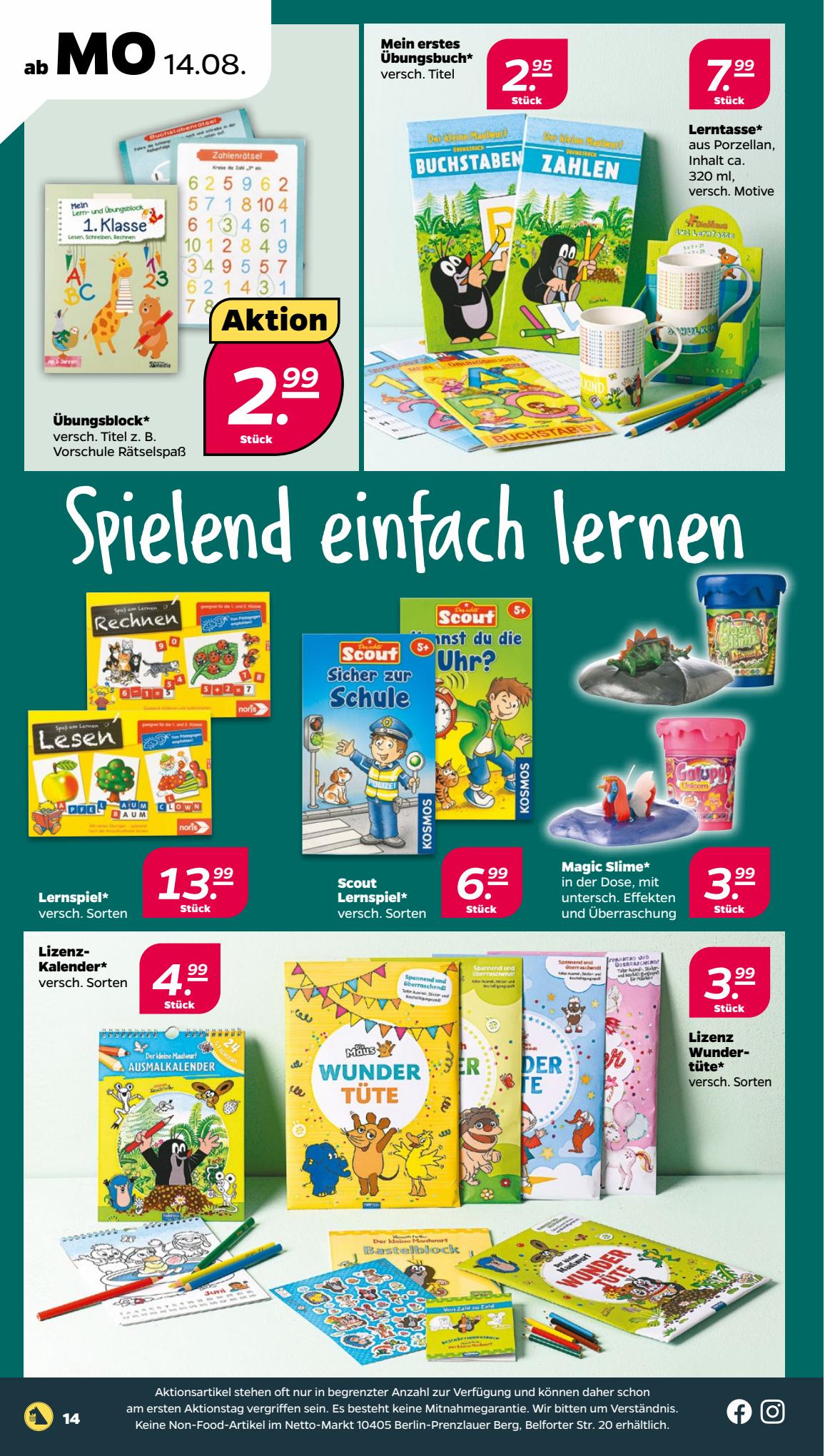Netto Prospekt 13 – 19 August 2023 Seite 14