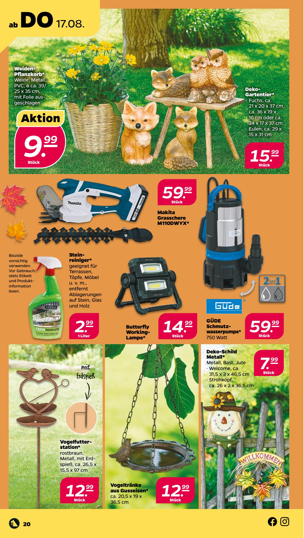 Netto Prospekt 13 – 19 August 2023 Seite 20