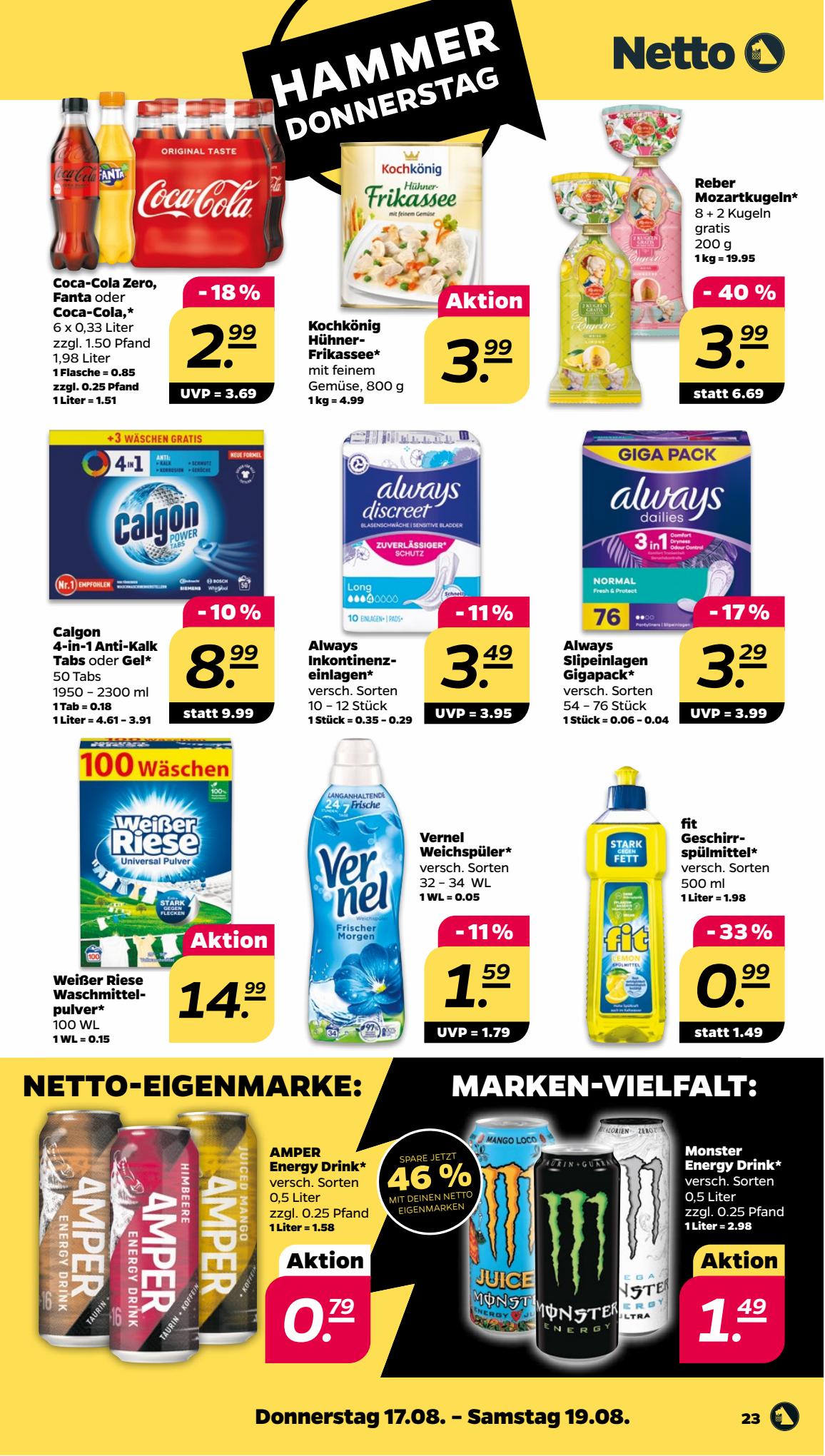 Netto Prospekt 13 – 19 August 2023 Seite 23