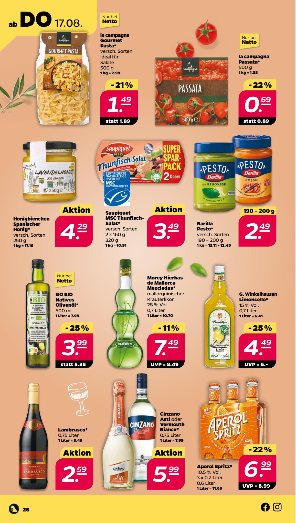 Netto Prospekt 13 – 19 August 2023 Seite 26