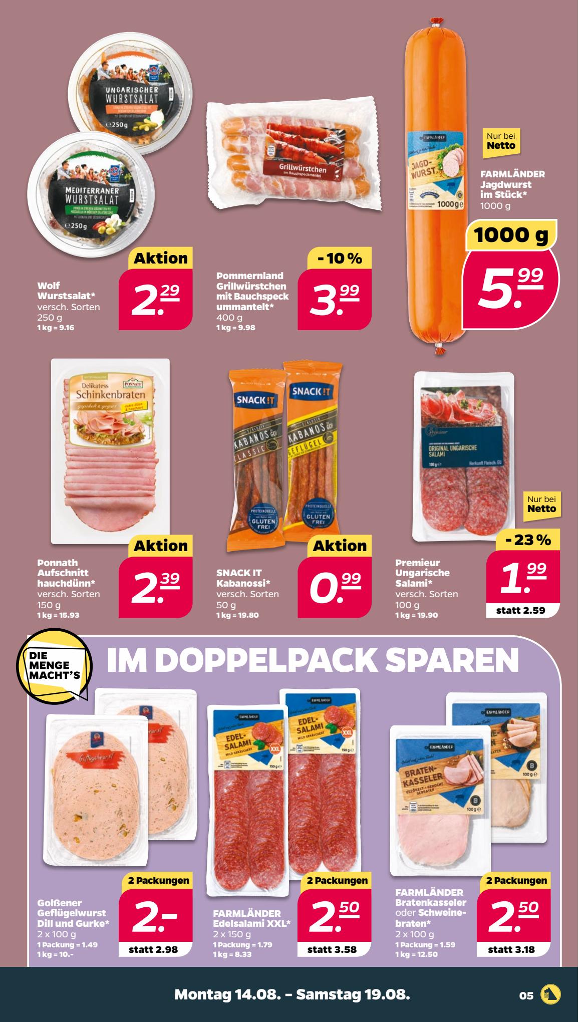 Netto Prospekt 13 – 19 August 2023 Seite 5