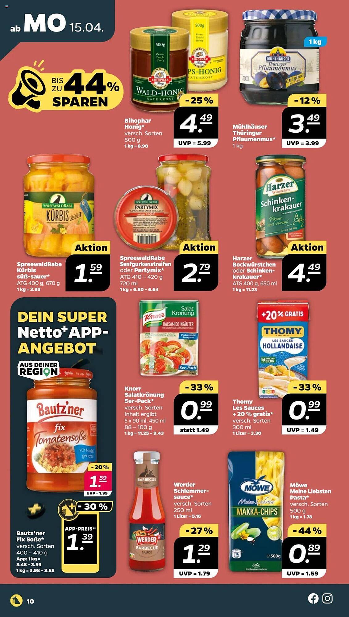 Netto Prospekt 15 – 20 April 2024 Seite 10