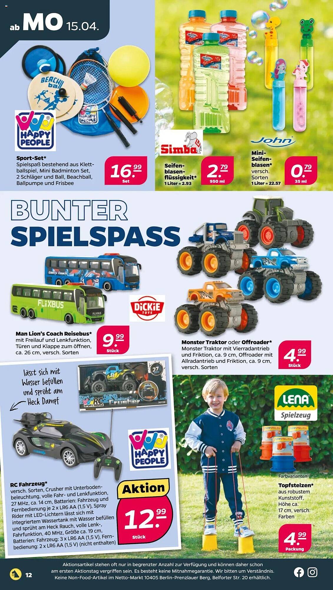 Netto Prospekt 15 – 20 April 2024 Seite 12