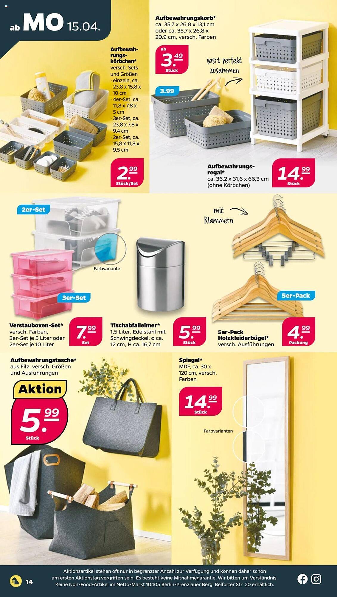 Netto Prospekt 15 – 20 April 2024 Seite 14