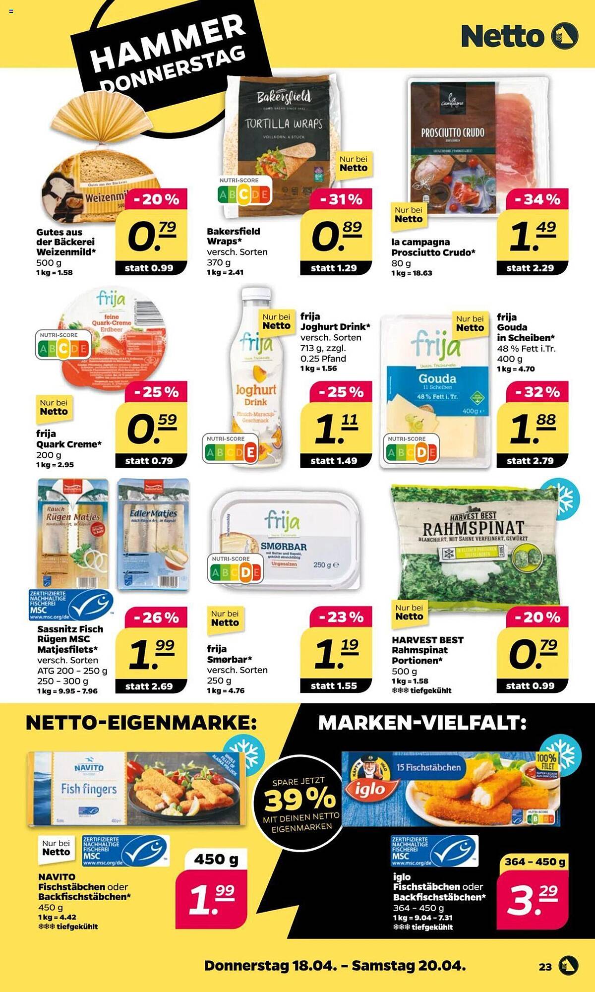 Netto Prospekt 15 – 20 April 2024 Seite 23