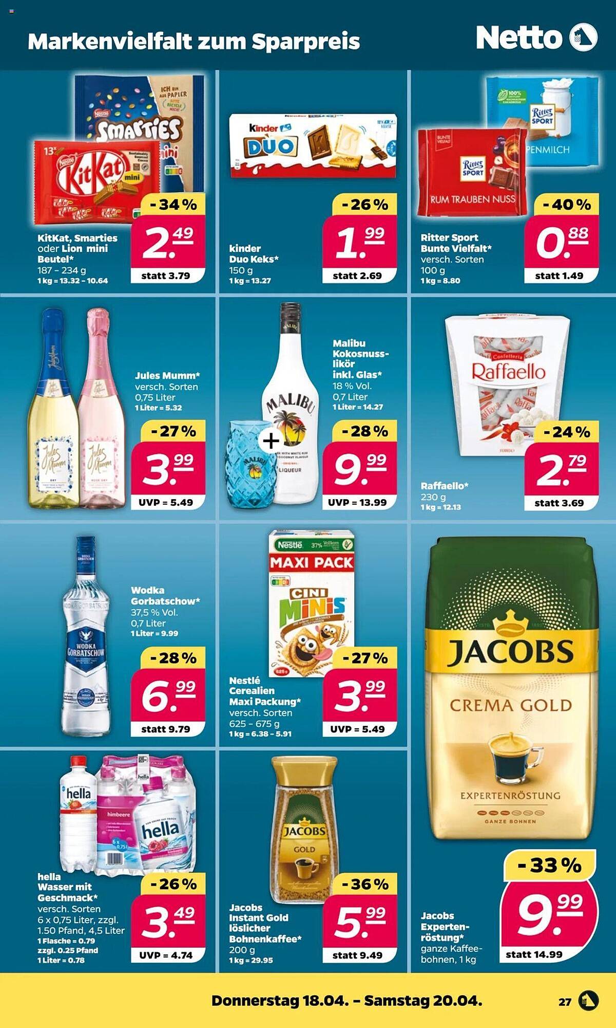 Netto Prospekt 15 – 20 April 2024 Seite 27