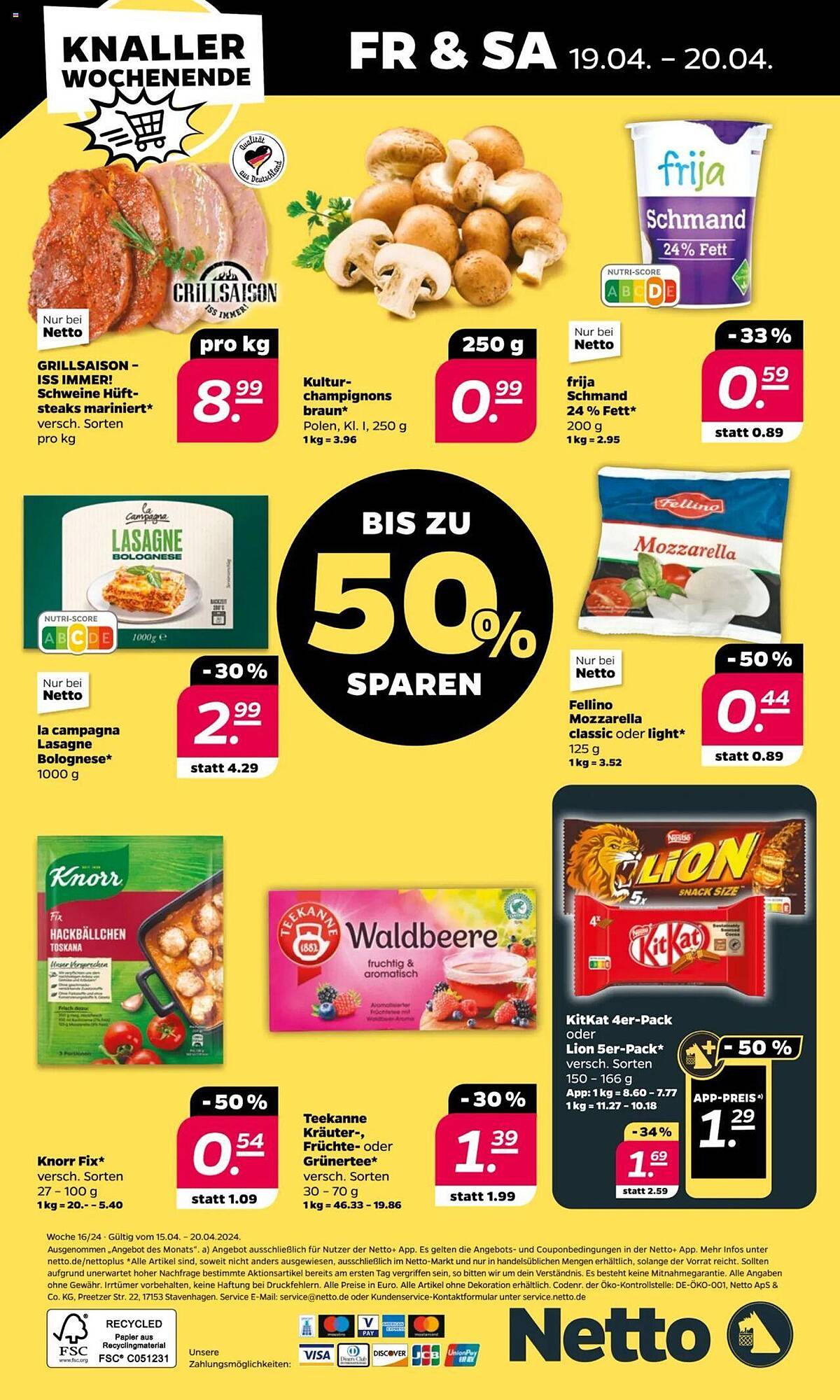 Netto Prospekt 15 – 20 April 2024 Seite 28