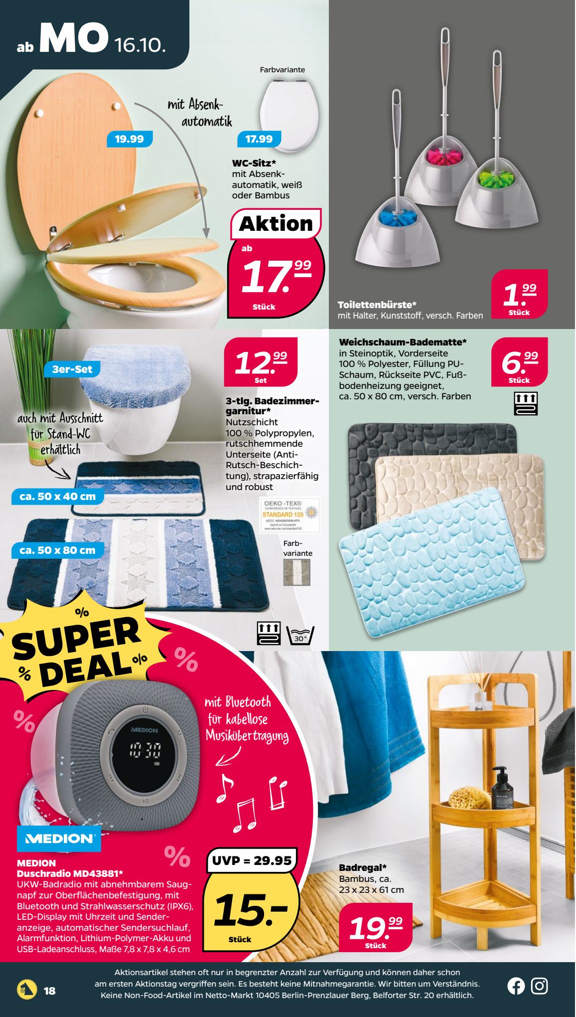 Netto Prospekt 15 – 21 October 2023 Seite 18