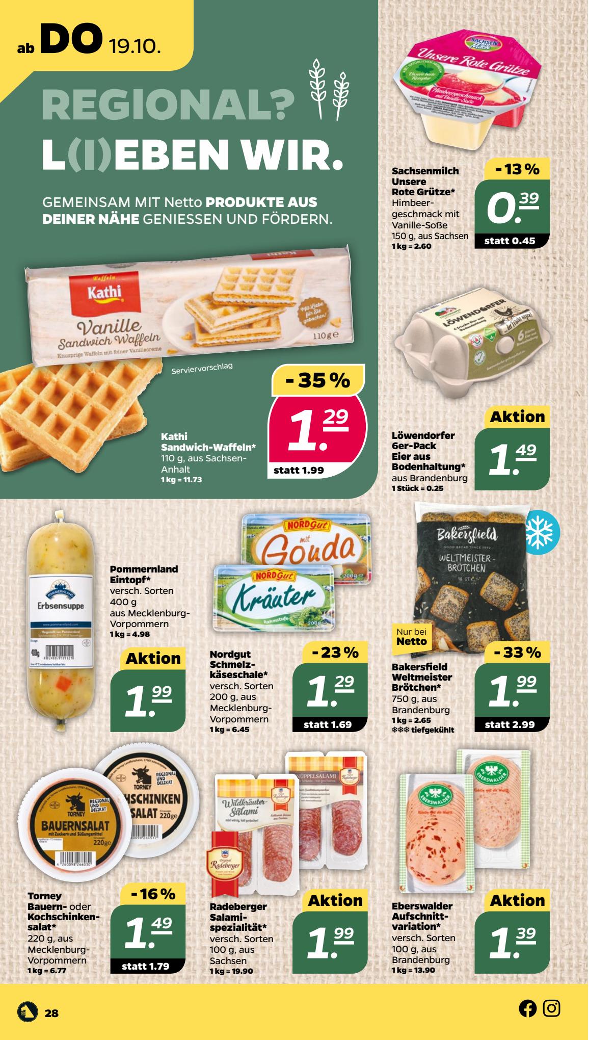 Netto Prospekt 15 – 21 October 2023 Seite 28