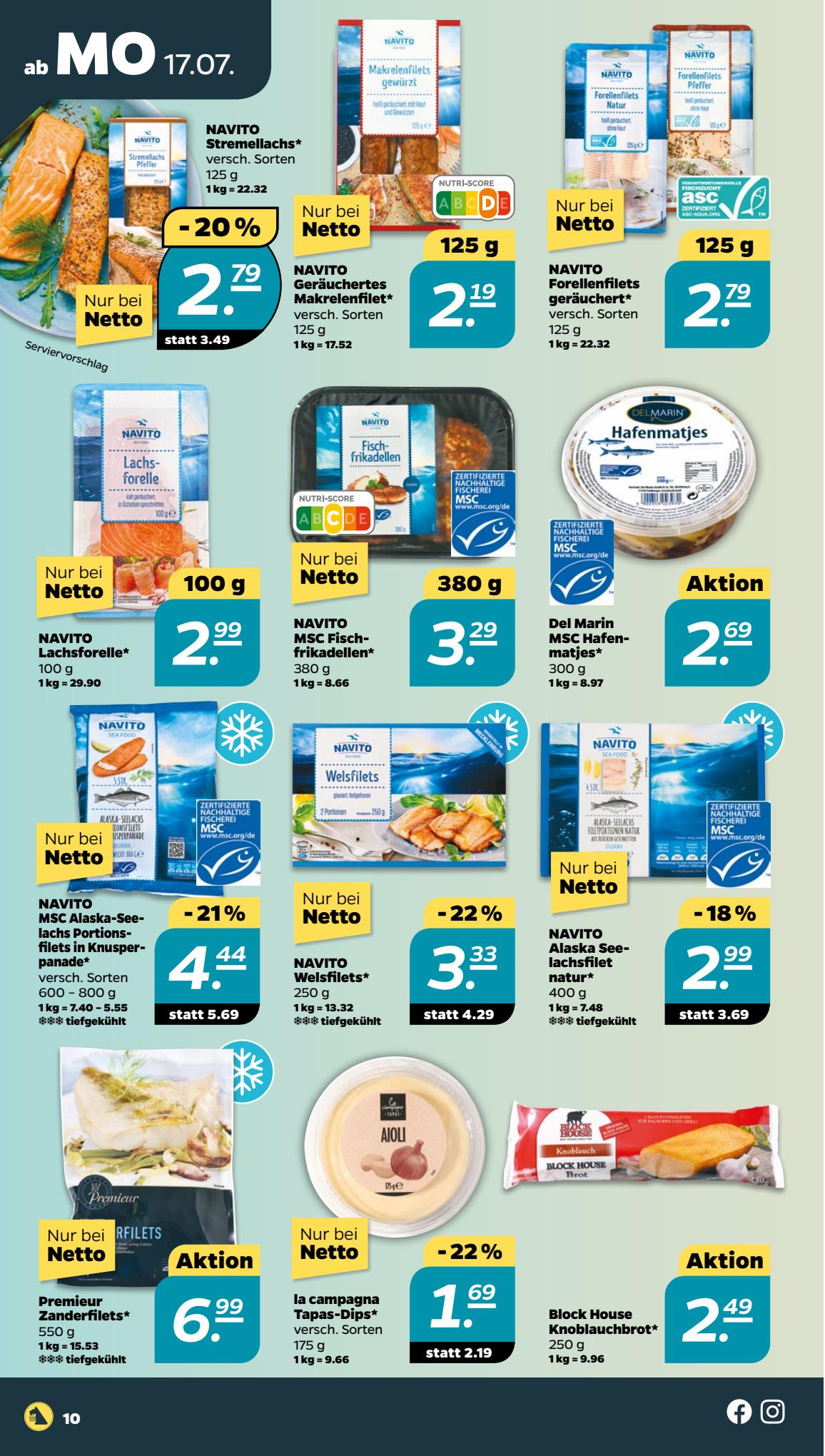 Netto Prospekt 16 – 22 Juli 2023 Seite 10