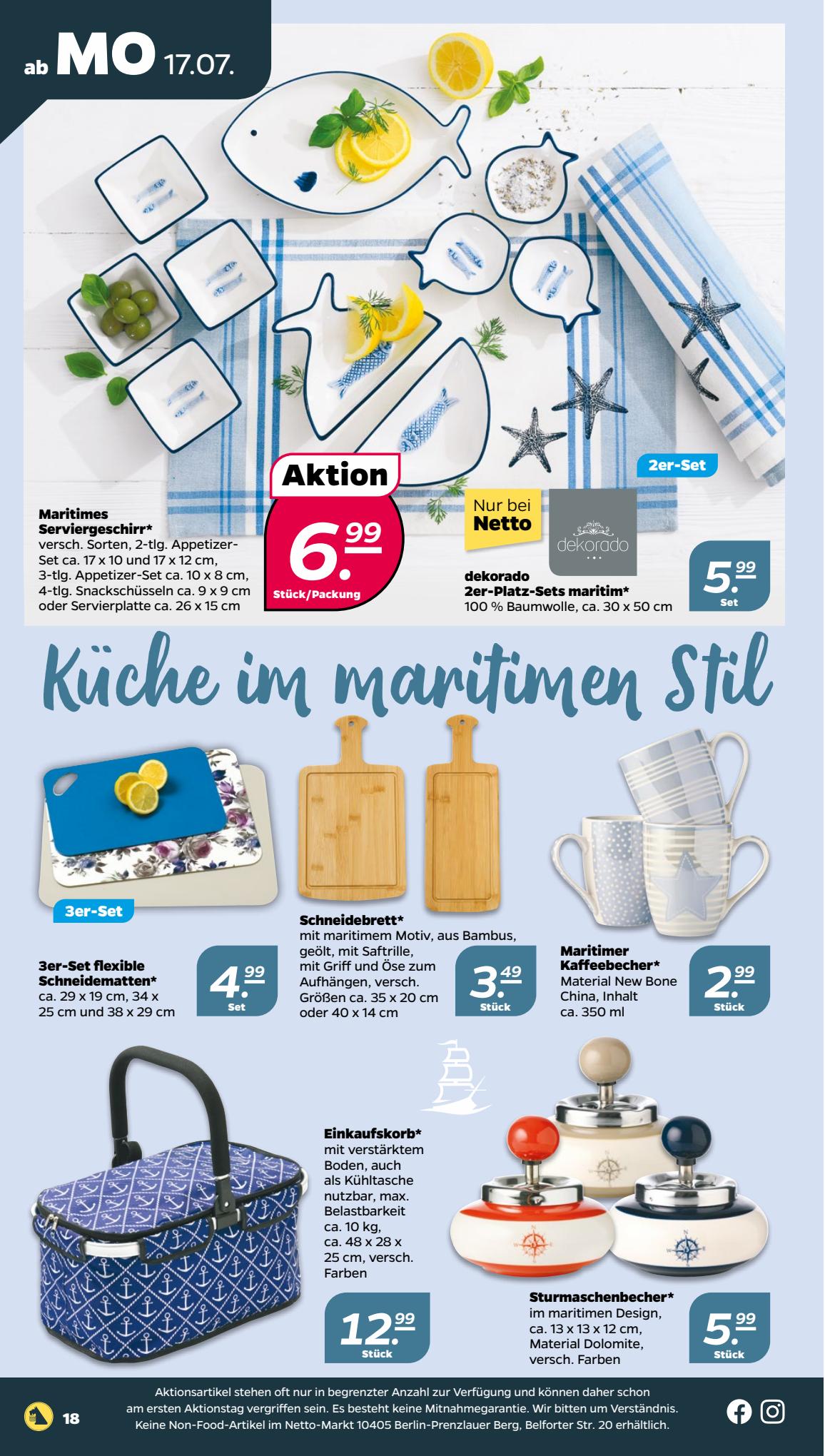 Netto Prospekt 16 – 22 Juli 2023 Seite 18