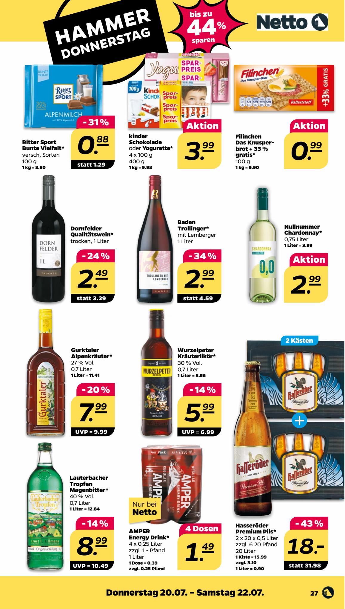 Netto Prospekt 16 – 22 Juli 2023 Seite 27