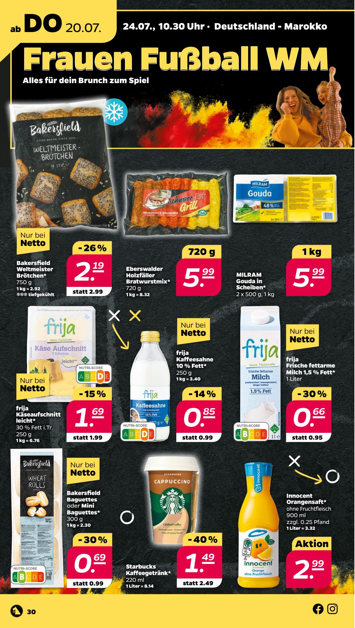 Netto Prospekt 16 – 22 Juli 2023 Seite 30