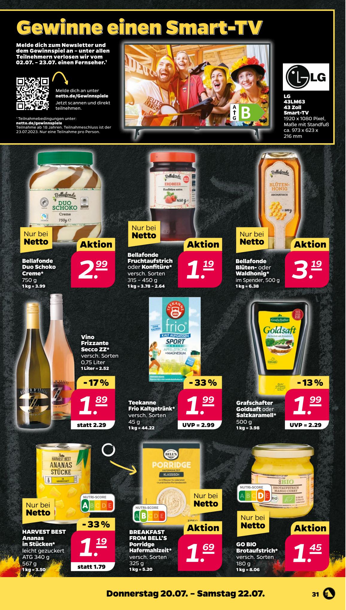 Netto Prospekt 16 – 22 Juli 2023 Seite 31