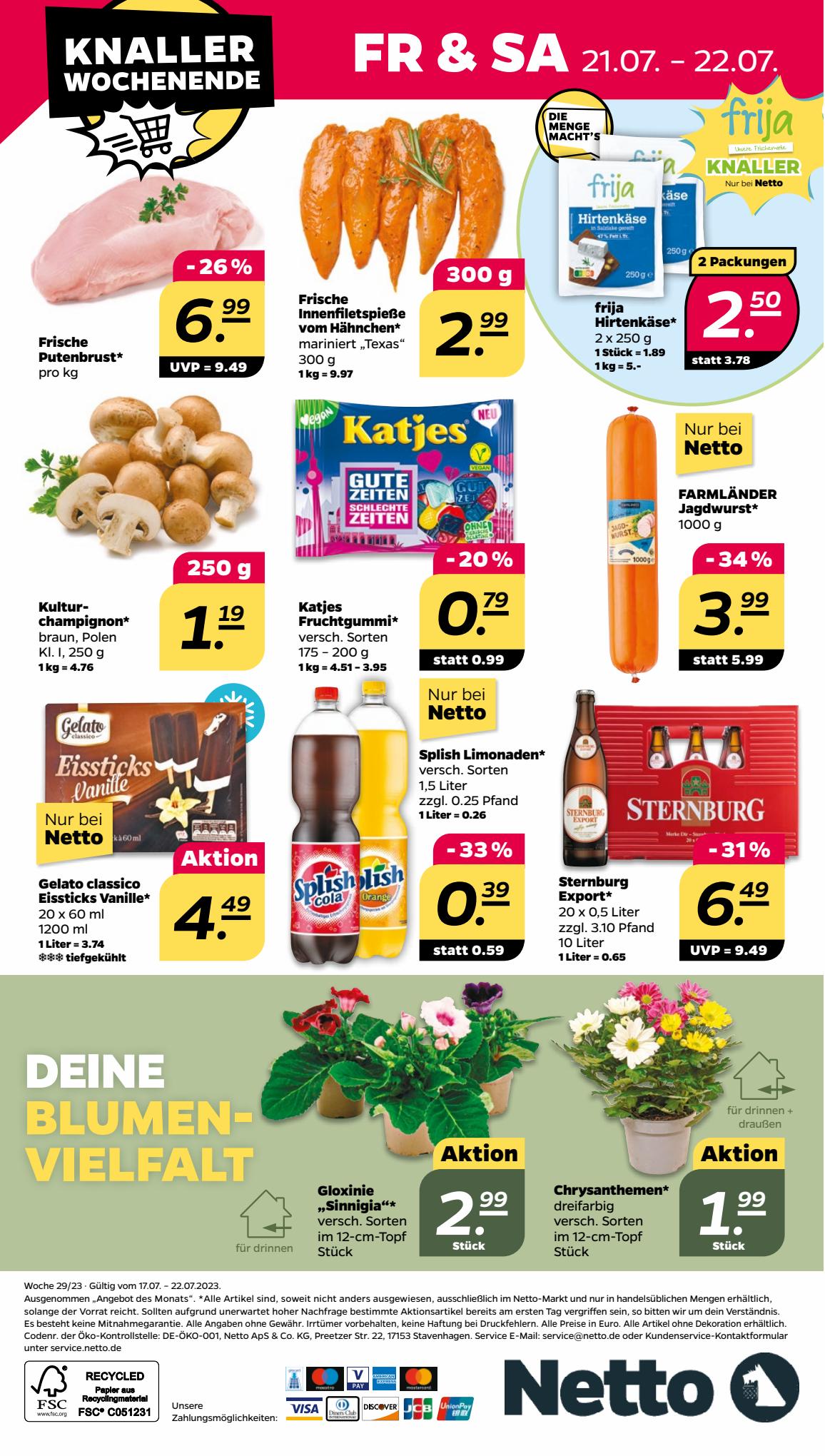 Netto Prospekt 16 – 22 Juli 2023 Seite 32