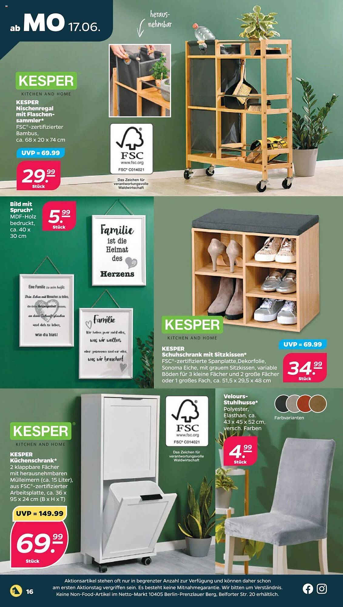 Netto Prospekt 17 – 22 Juni 2024 Seite 16