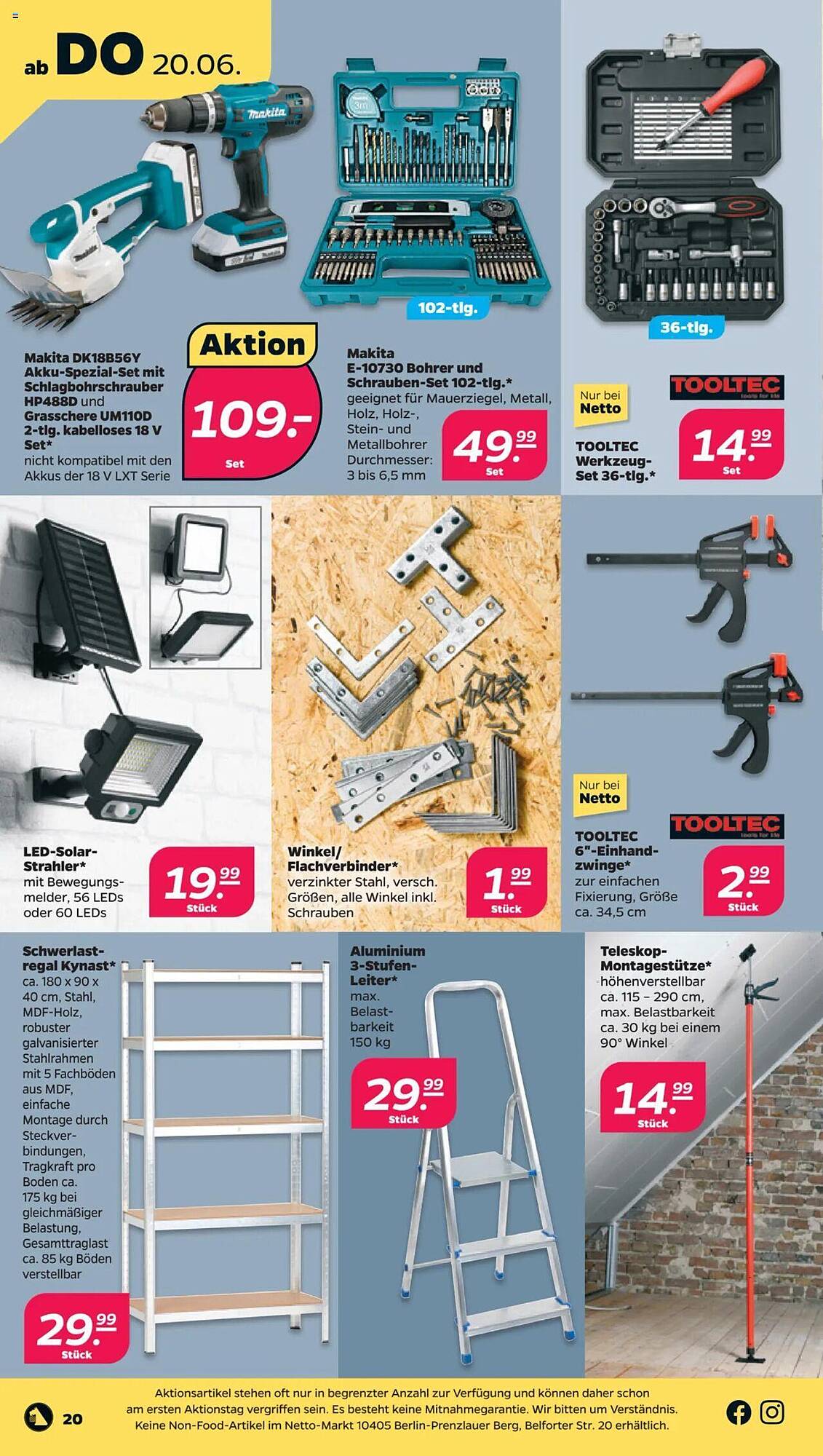 Netto Prospekt 17 – 22 Juni 2024 Seite 20