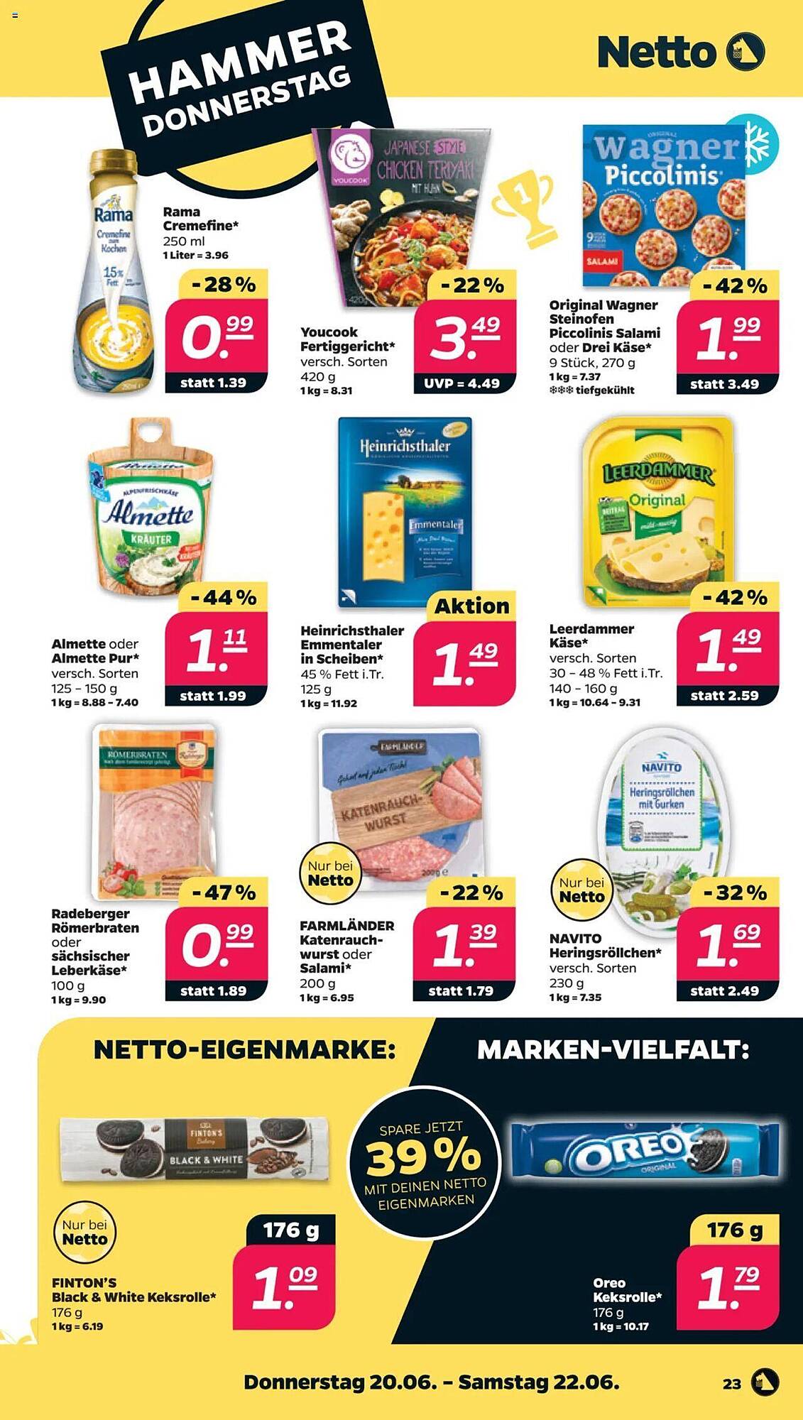 Netto Prospekt 17 – 22 Juni 2024 Seite 23