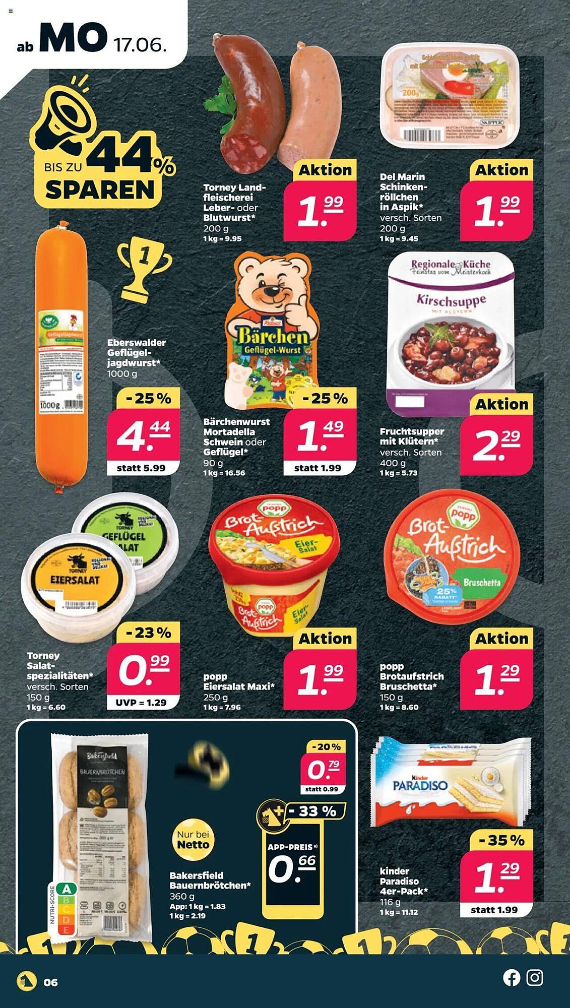 Netto Prospekt 17 – 22 Juni 2024 Seite 6