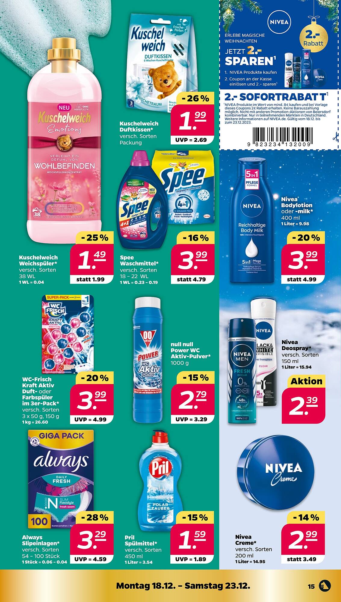 Netto Prospekt 18 – 23 Dezember 2023 Seite 15