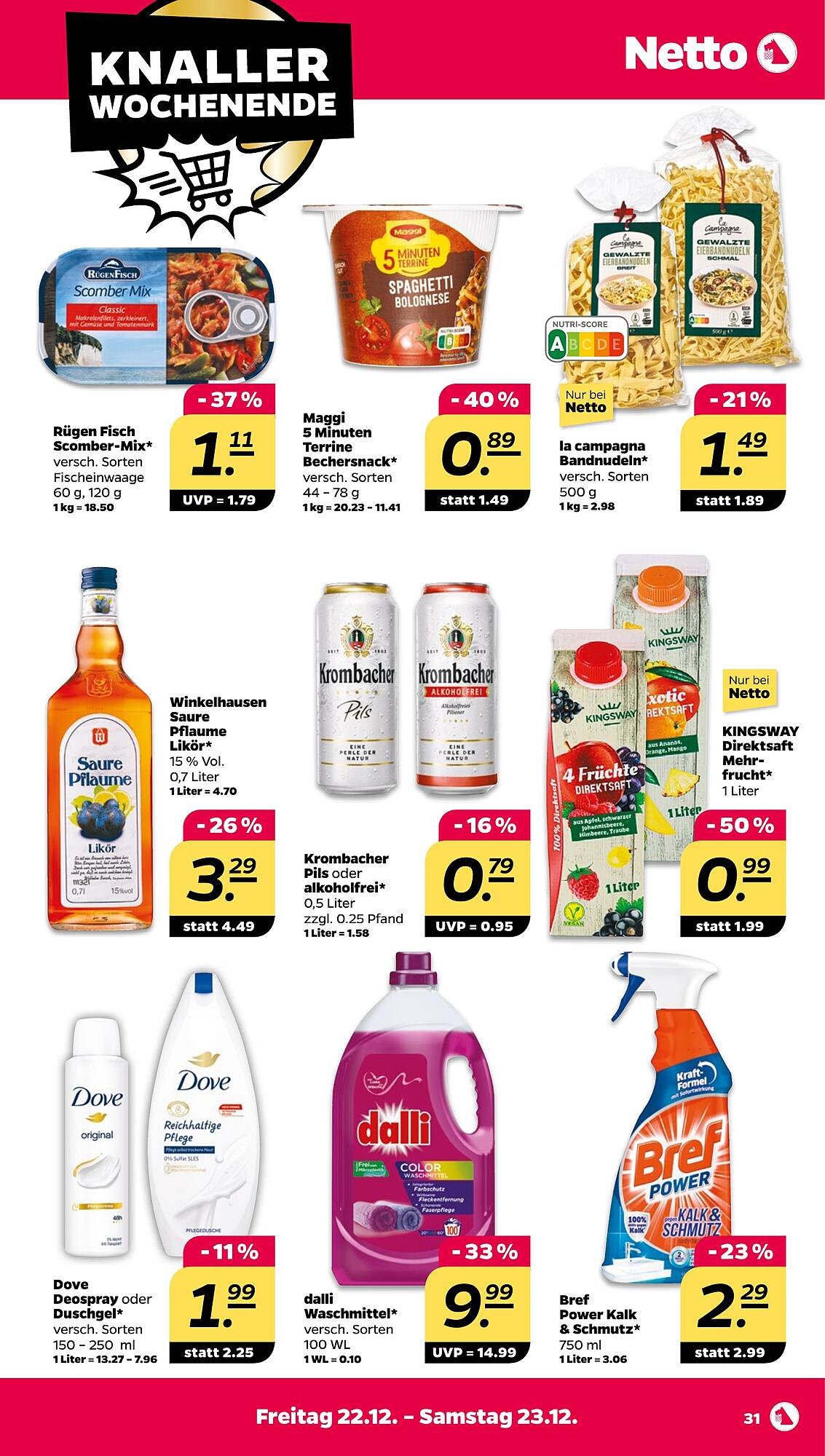 Netto Prospekt 18 – 23 Dezember 2023 Seite 31