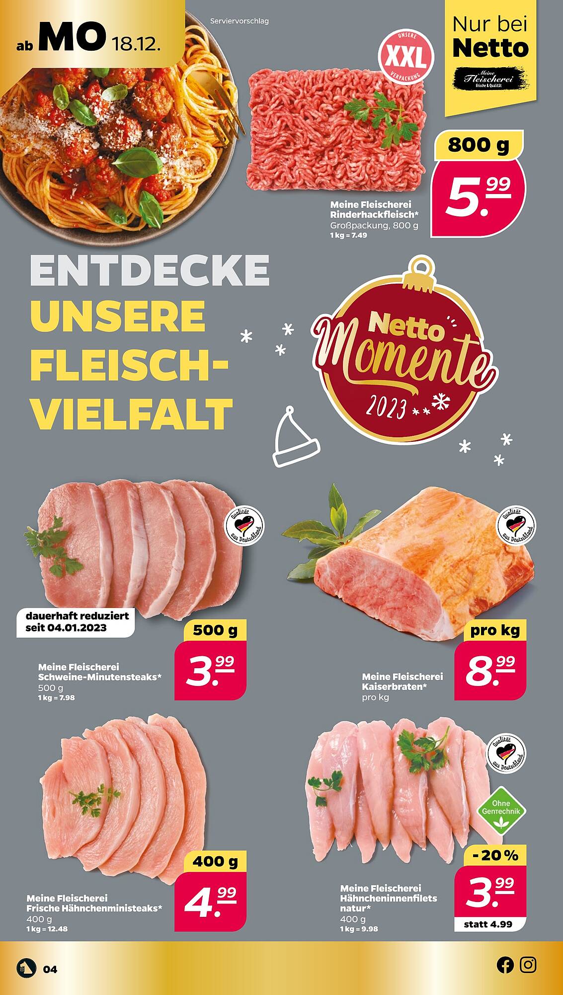 Netto Prospekt 18 – 23 Dezember 2023 Seite 4