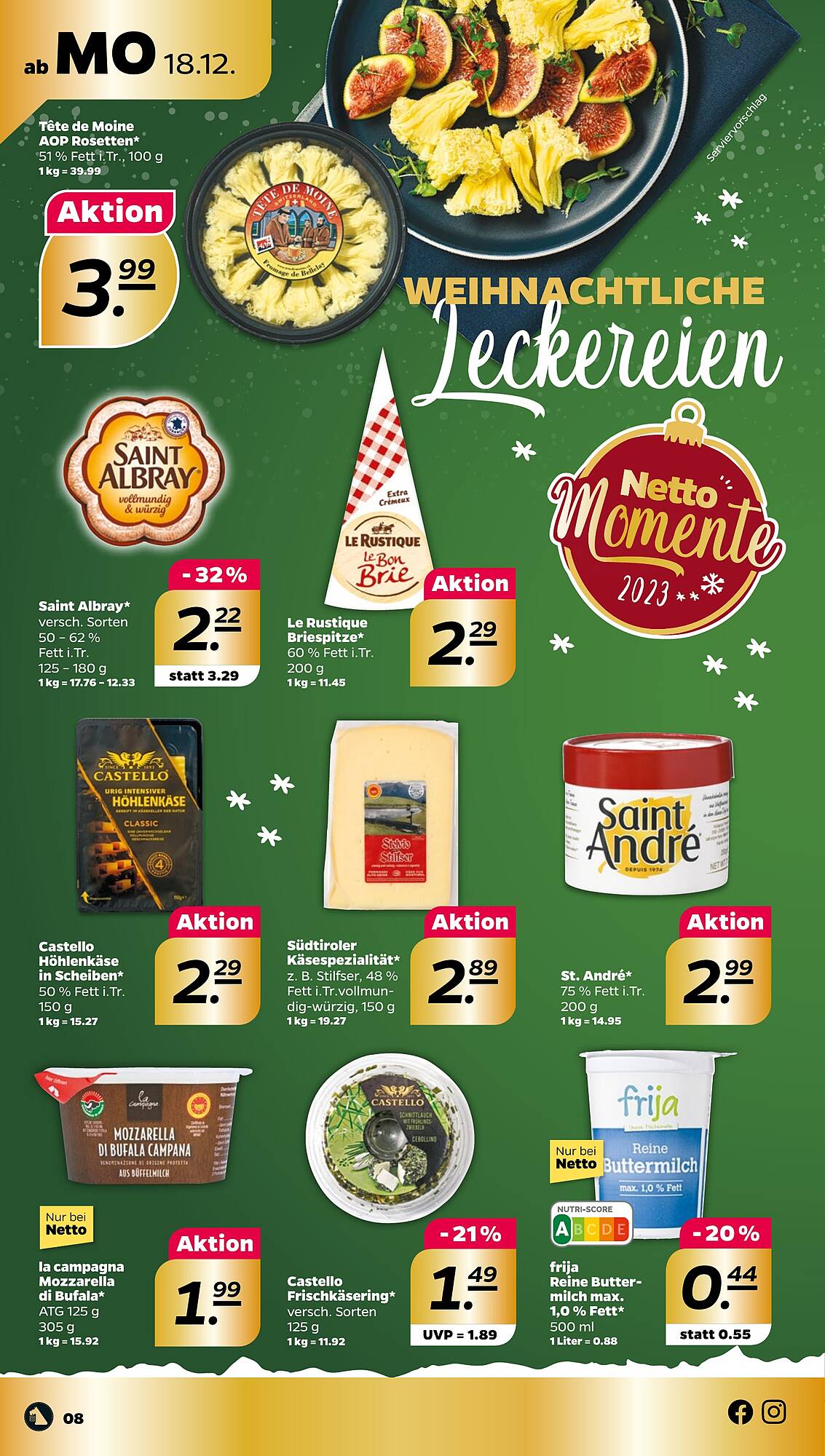 Netto Prospekt 18 – 23 Dezember 2023 Seite 8