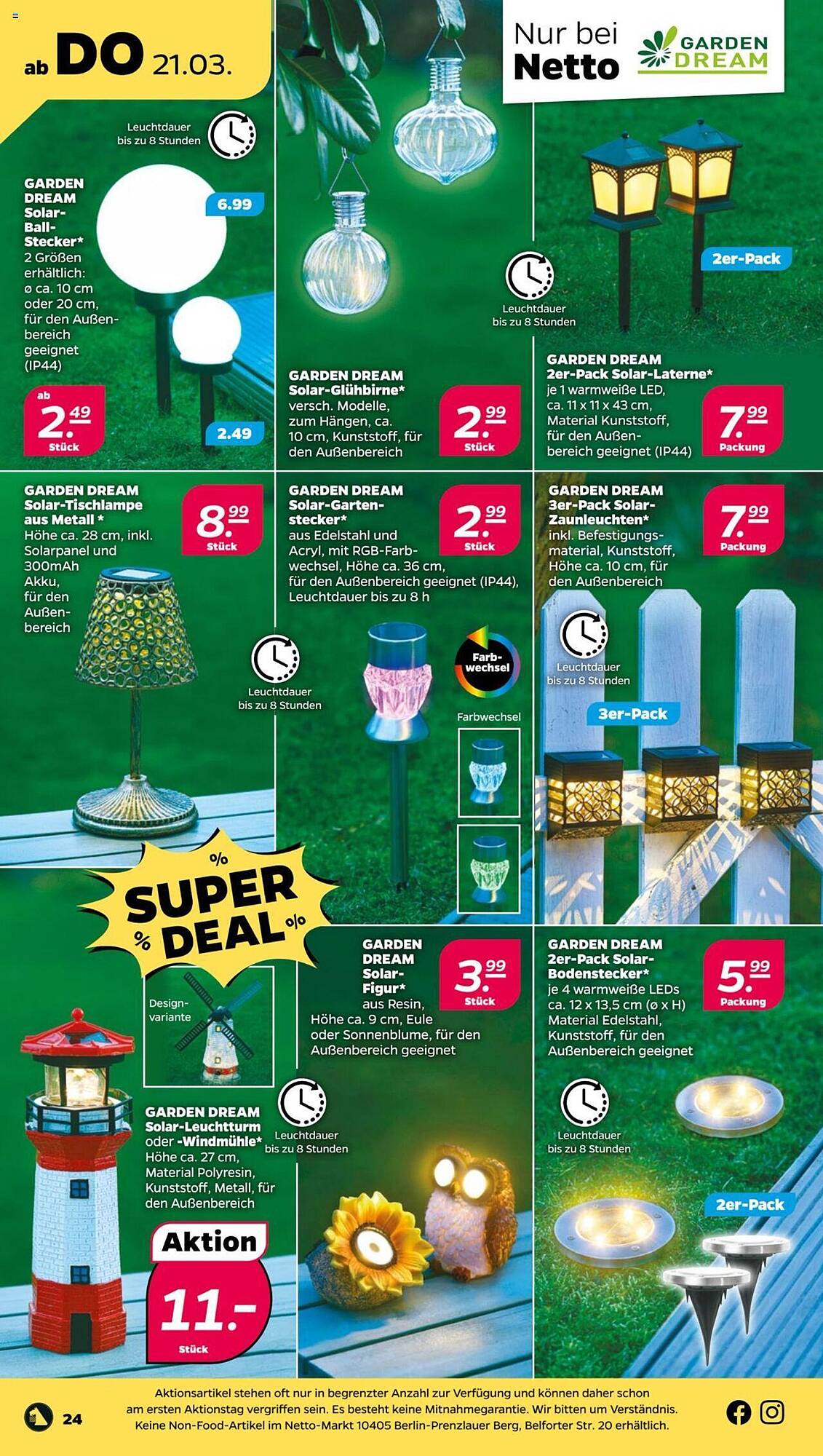 Netto Prospekt 18 – 23 Marsch 2024 Seite 24