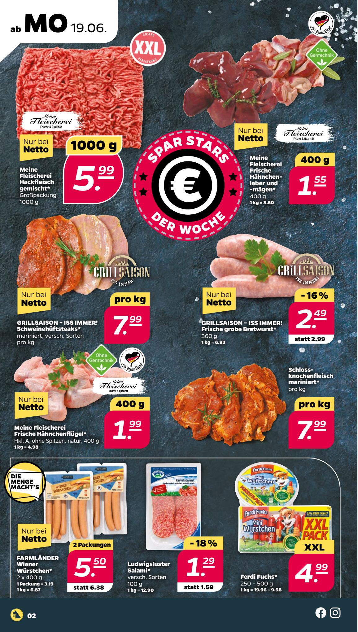 Netto Prospekt 18 – 24 Juni 2023 Seite 2