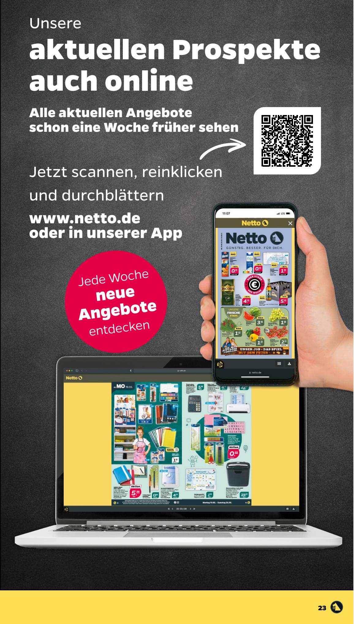 Netto Prospekt 18 – 24 Juni 2023 Seite 23