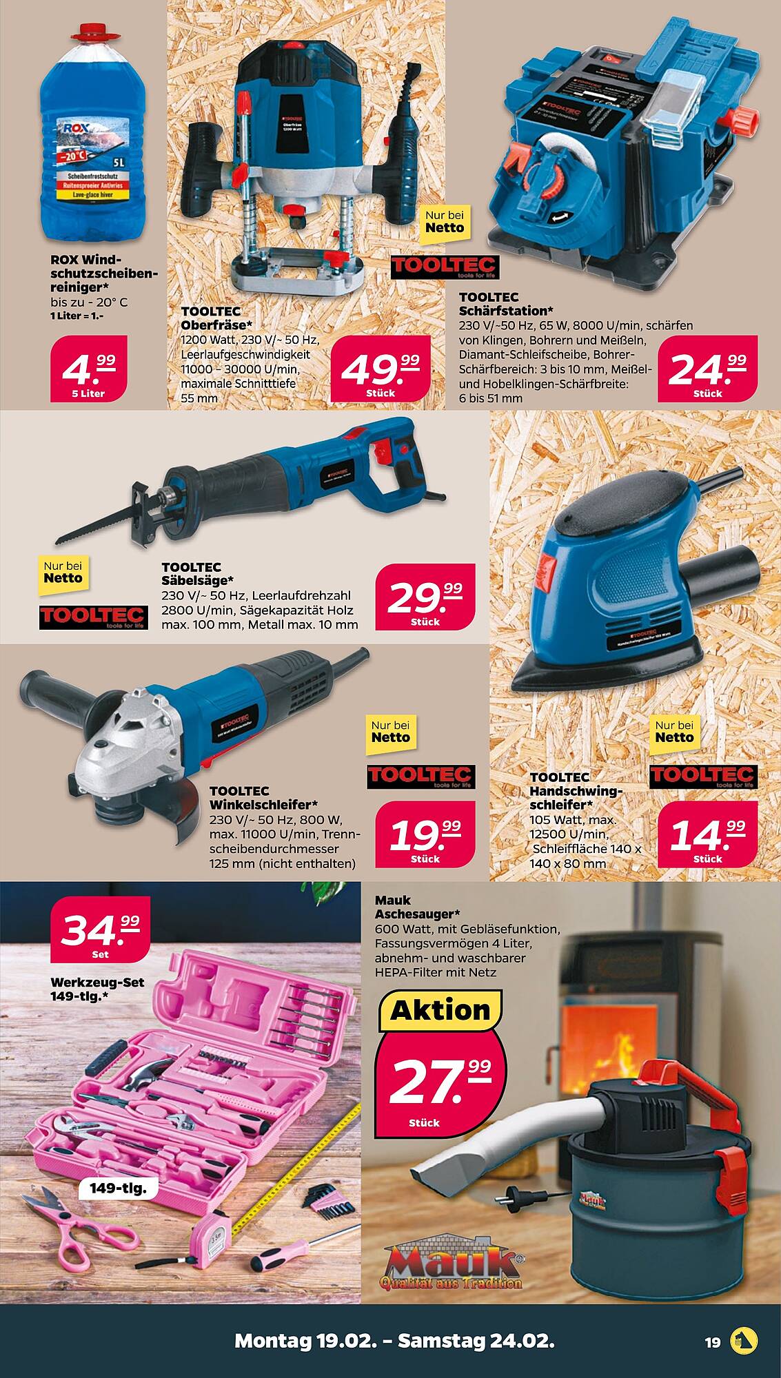 Netto Prospekt 19 – 24 Februar 2024 Seite 19