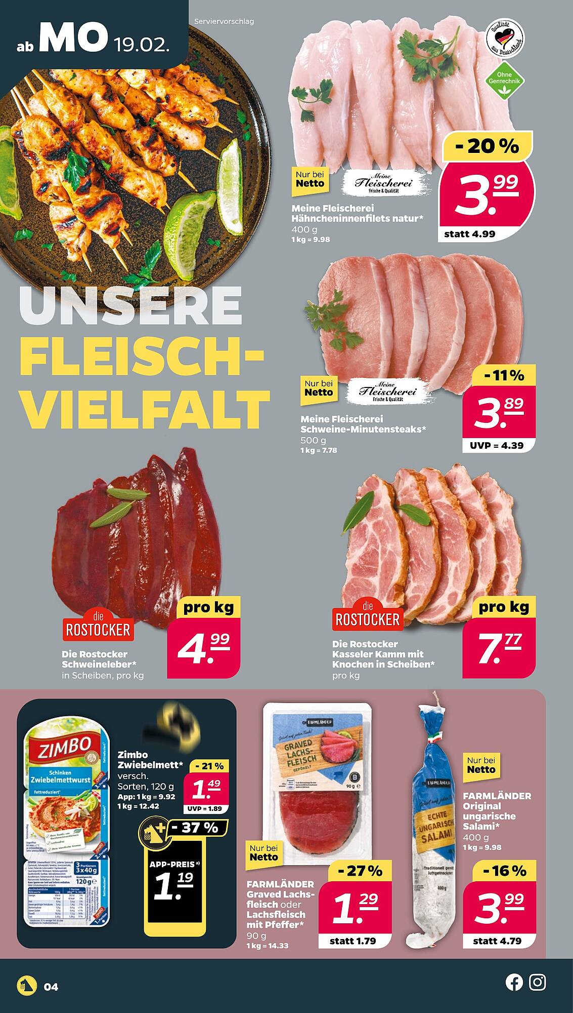 Netto Prospekt 19 – 24 Februar 2024 Seite 4