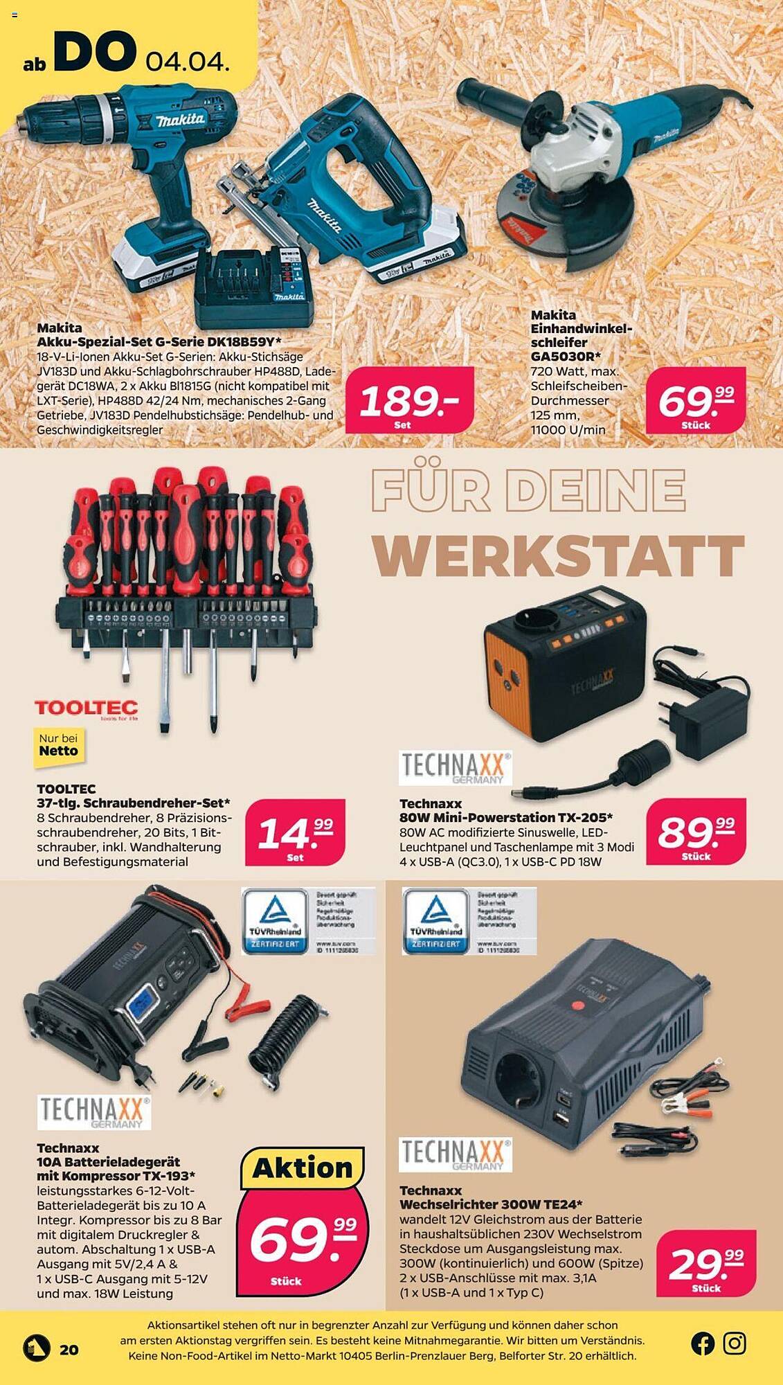 Netto Prospekt 2 – 5 April 2024 Seite 20