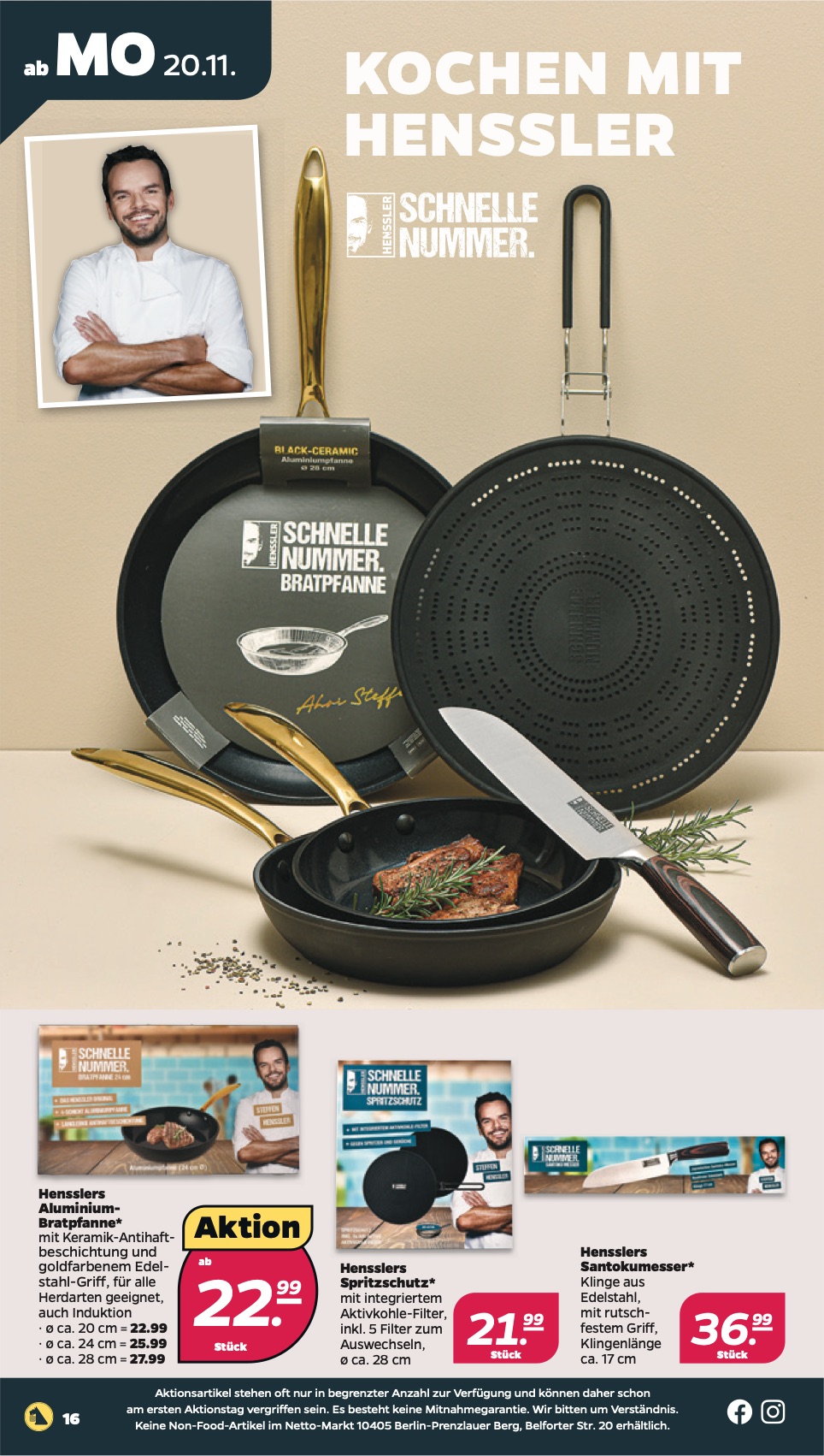 Netto Prospekt 20 – 25 November 2023 Seite 16