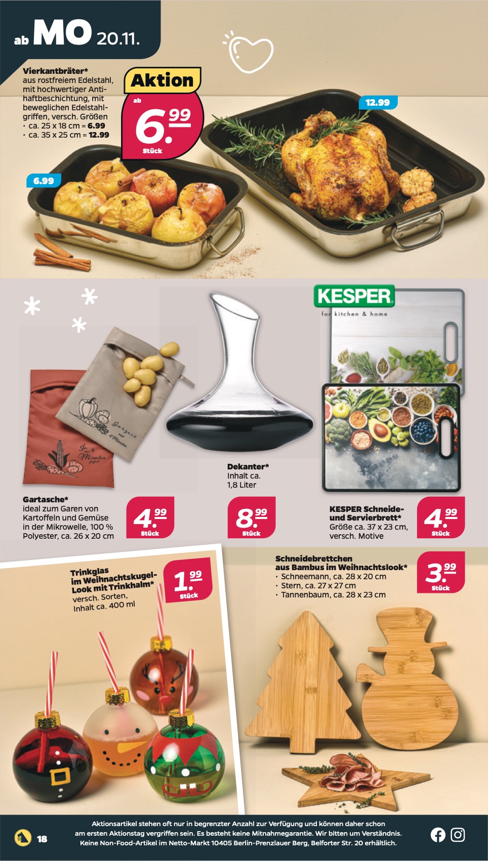 Netto Prospekt 20 – 25 November 2023 Seite 18