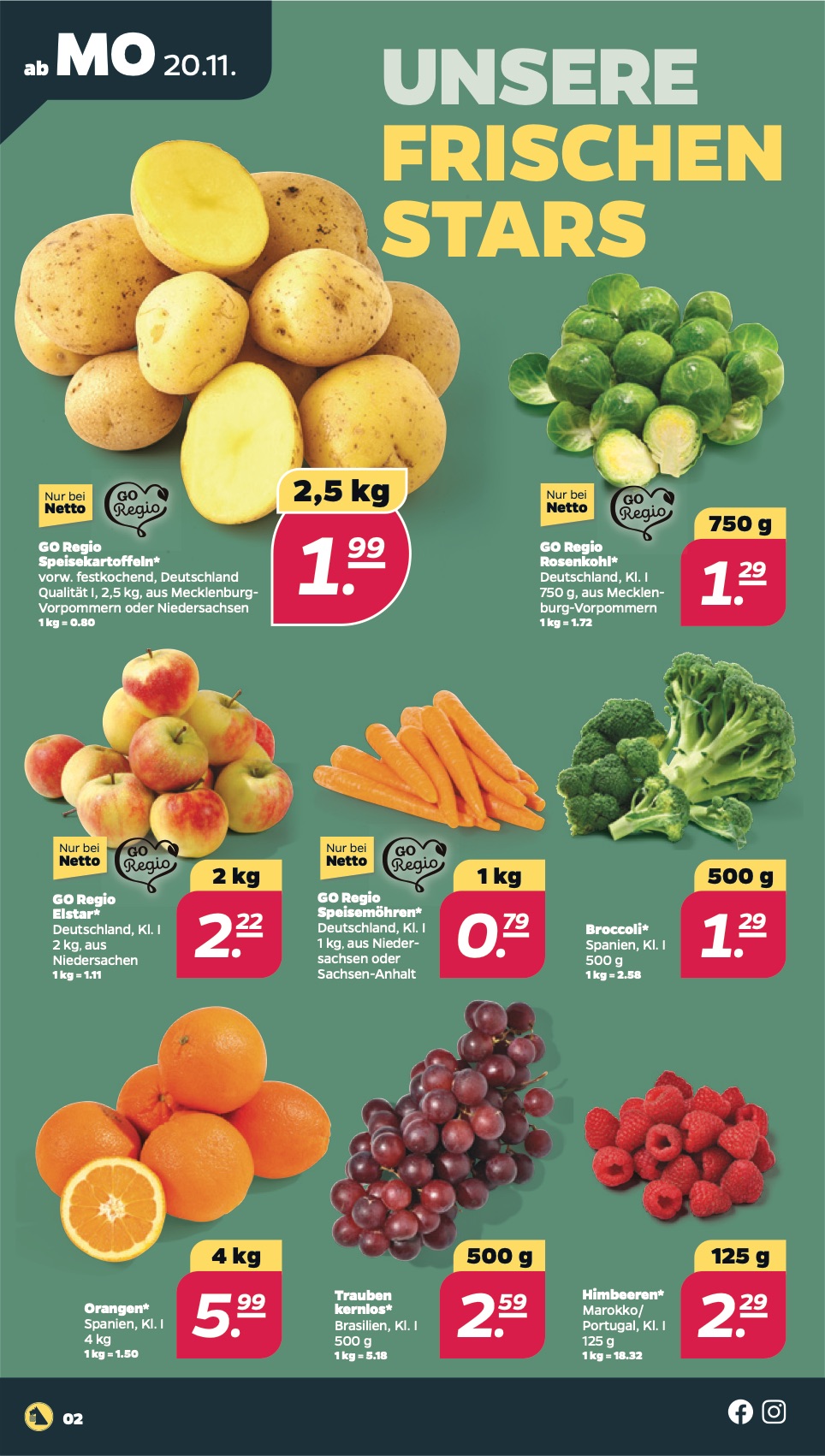 Netto Prospekt 20 – 25 November 2023 Seite 2