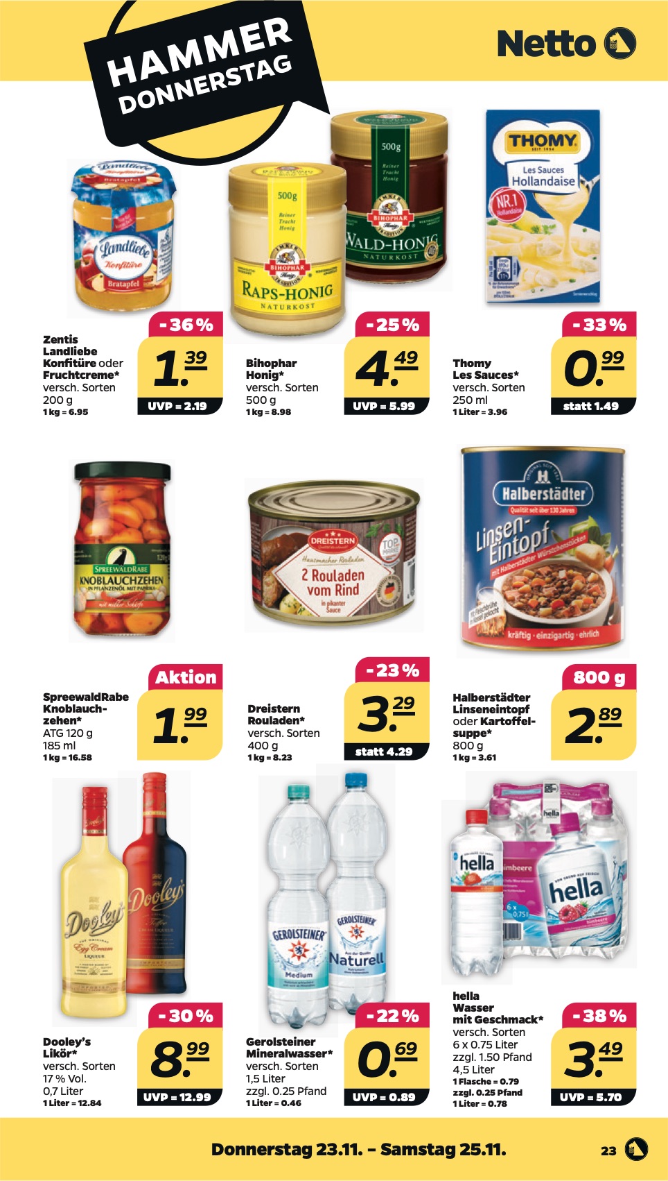Netto Prospekt 20 – 25 November 2023 Seite 23