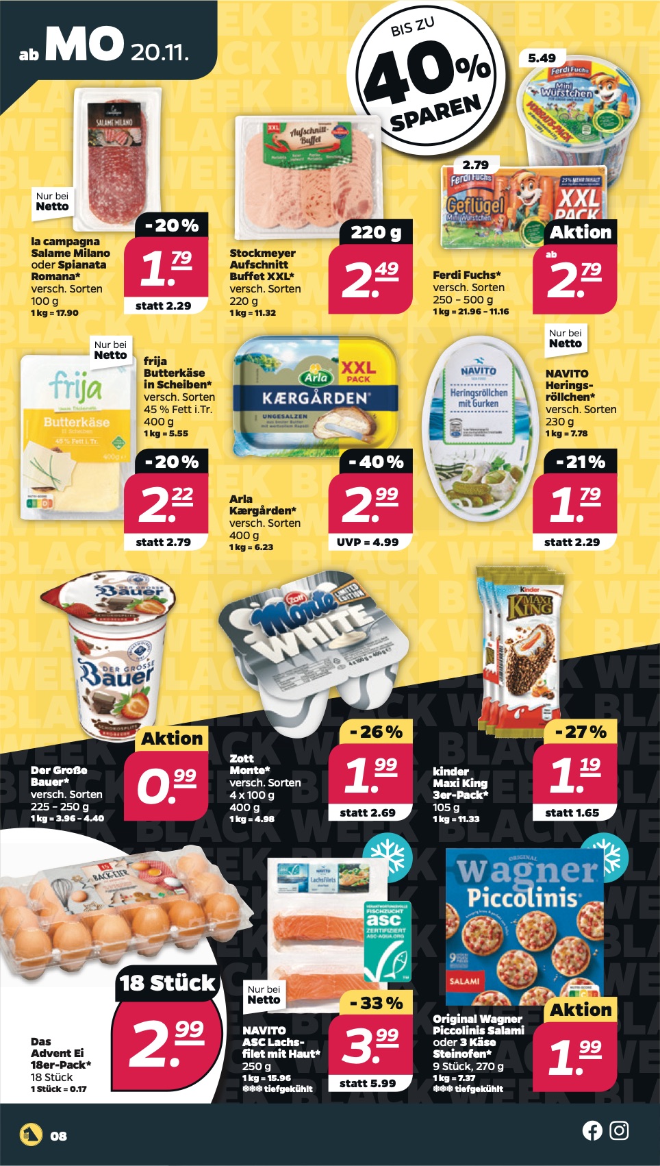 Netto Prospekt 20 – 25 November 2023 Seite 8