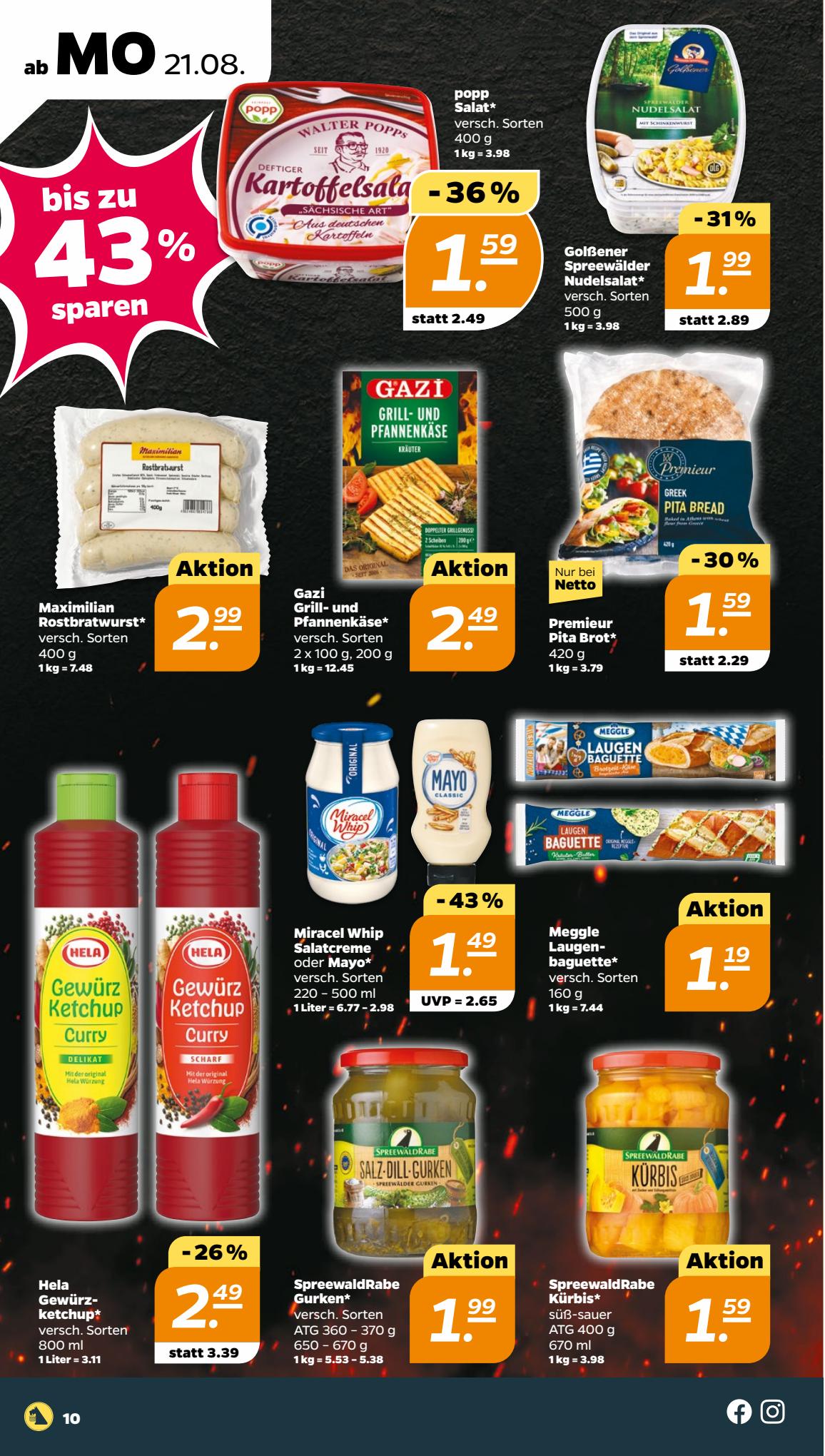Netto Prospekt 20 – 26 August 2023 Seite 10