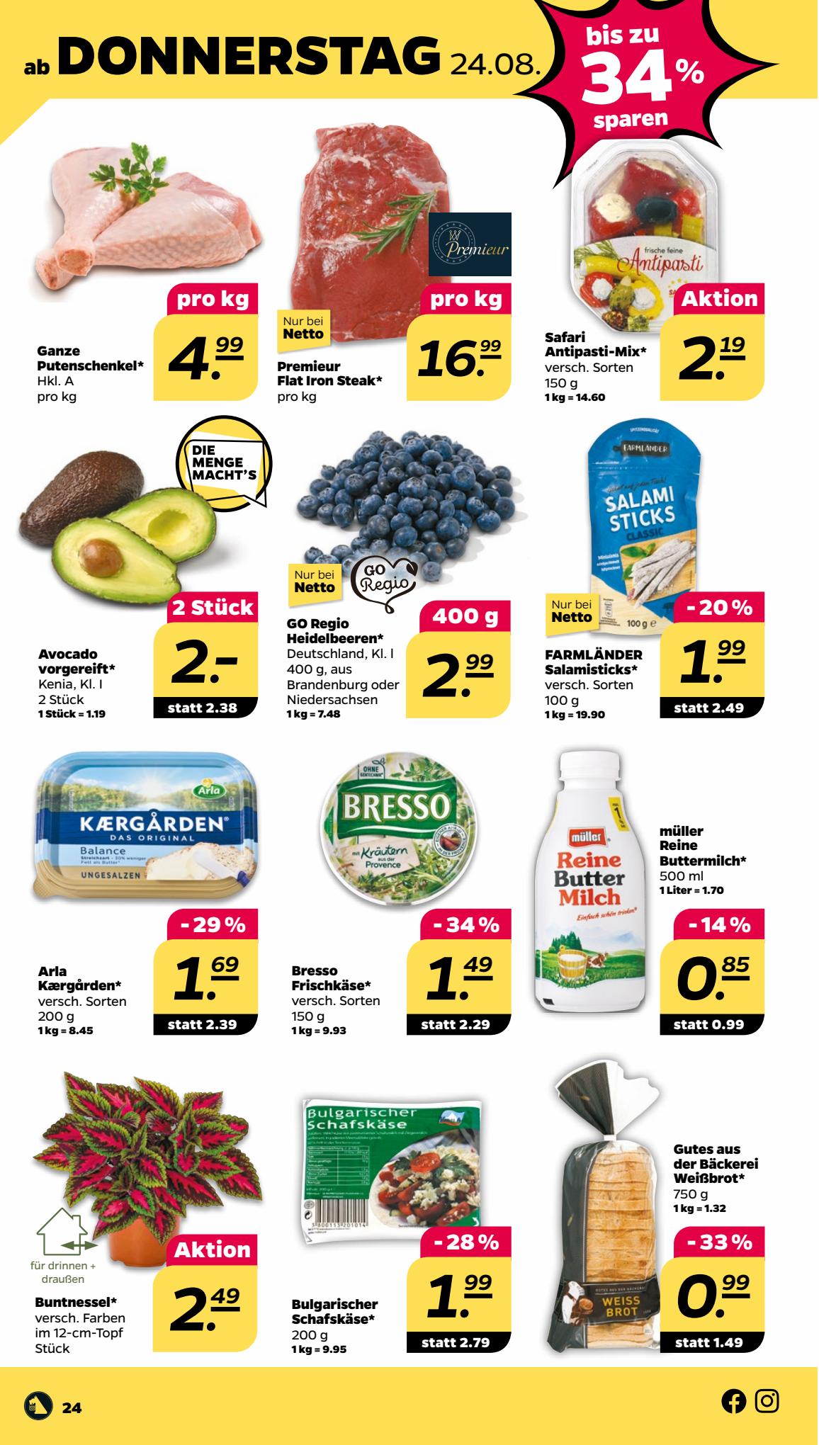 Netto Prospekt 20 – 26 August 2023 Seite 24